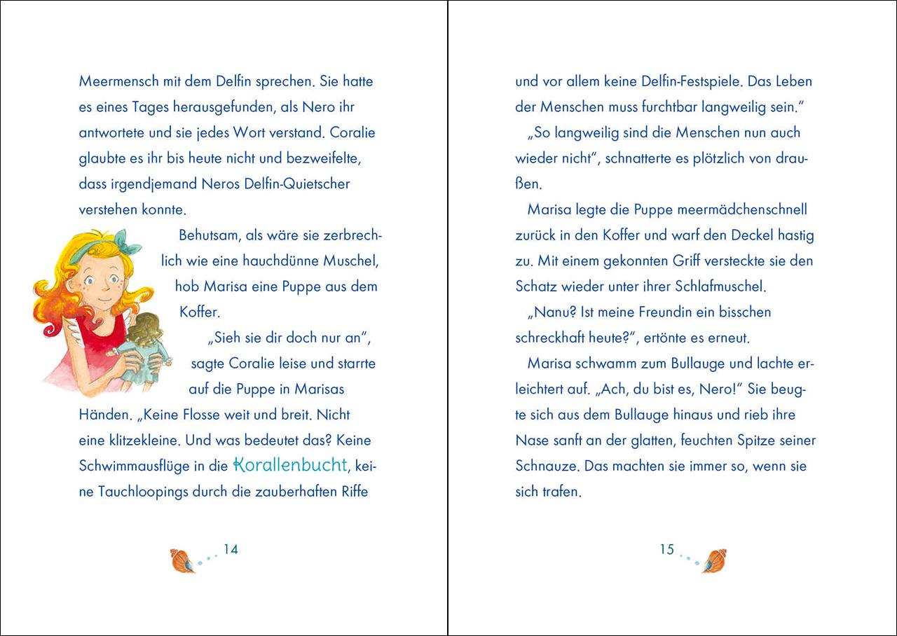 Beispielinhalt (Bild) Marisa Meermädchen (Band 1) - Der Traum vom Reiten