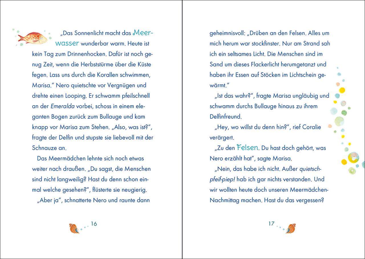 Beispielinhalt (Bild) Marisa Meermädchen (Band 1) - Der Traum vom Reiten