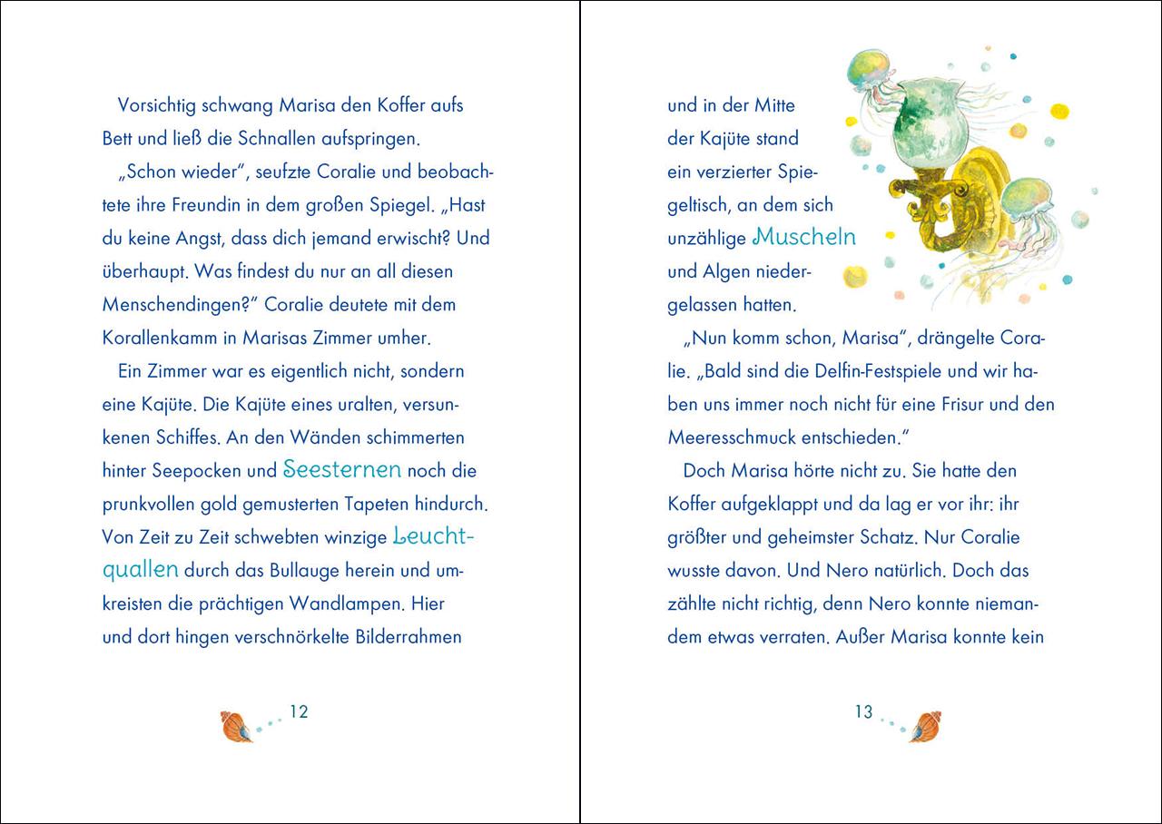 Beispielinhalt (Bild) Marisa Meermädchen (Band 1) - Der Traum vom Reiten