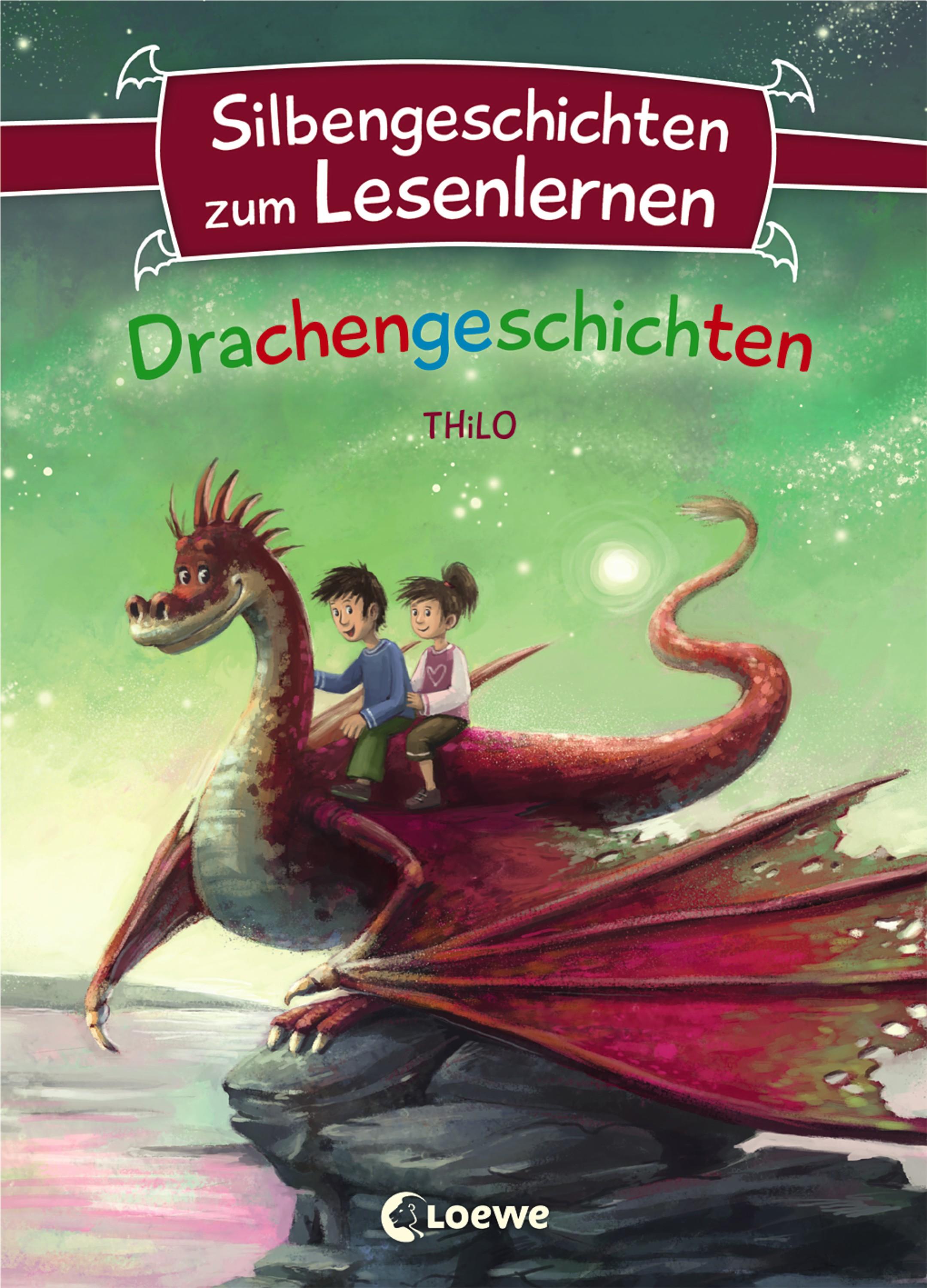 Vorderes Coverbild Silbengeschichten zum Lesenlernen - Drachengeschichten