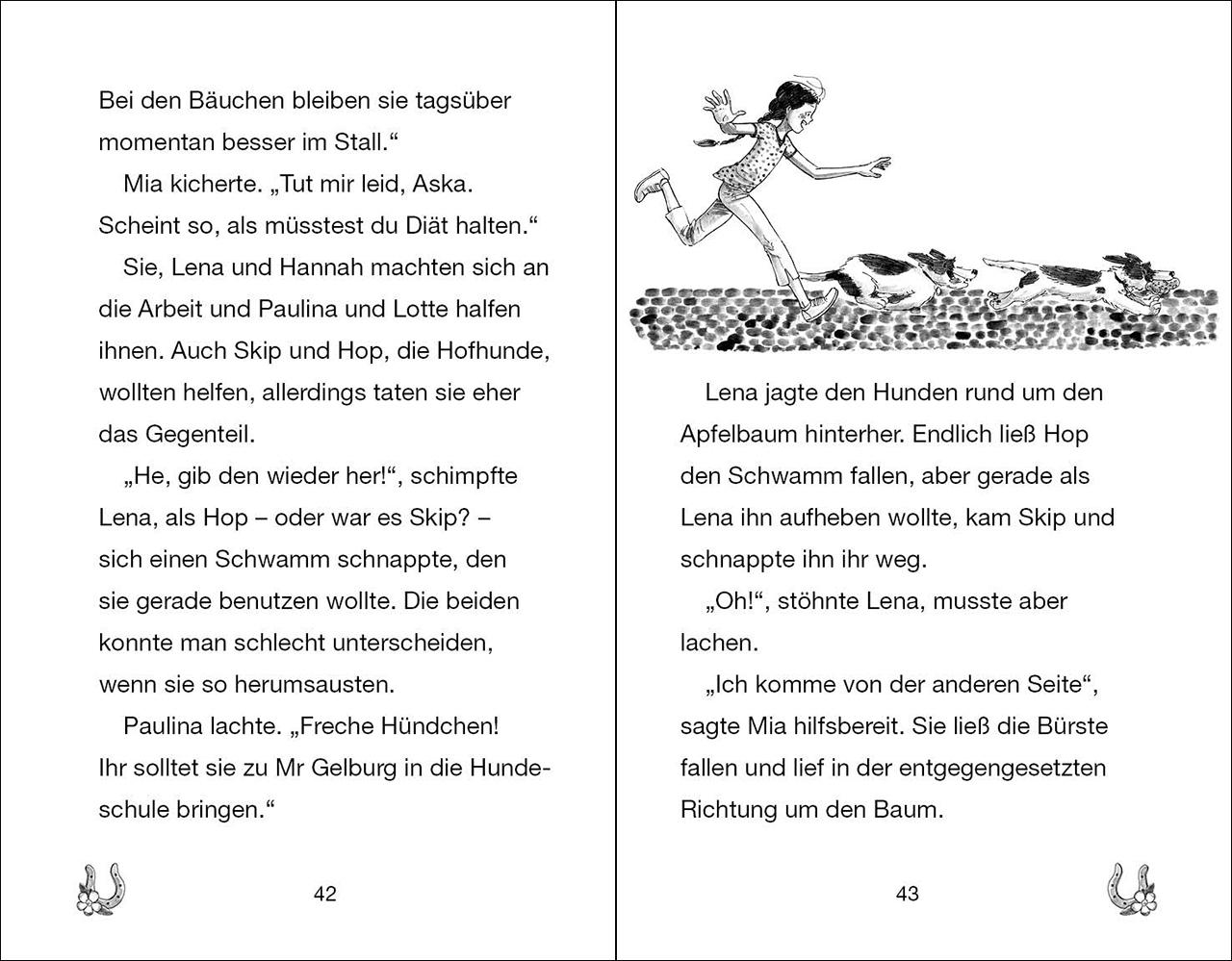 Beispielinhalt (Bild) Ponyhof Apfelblüte (Band 14) - Paulinas großer Traum