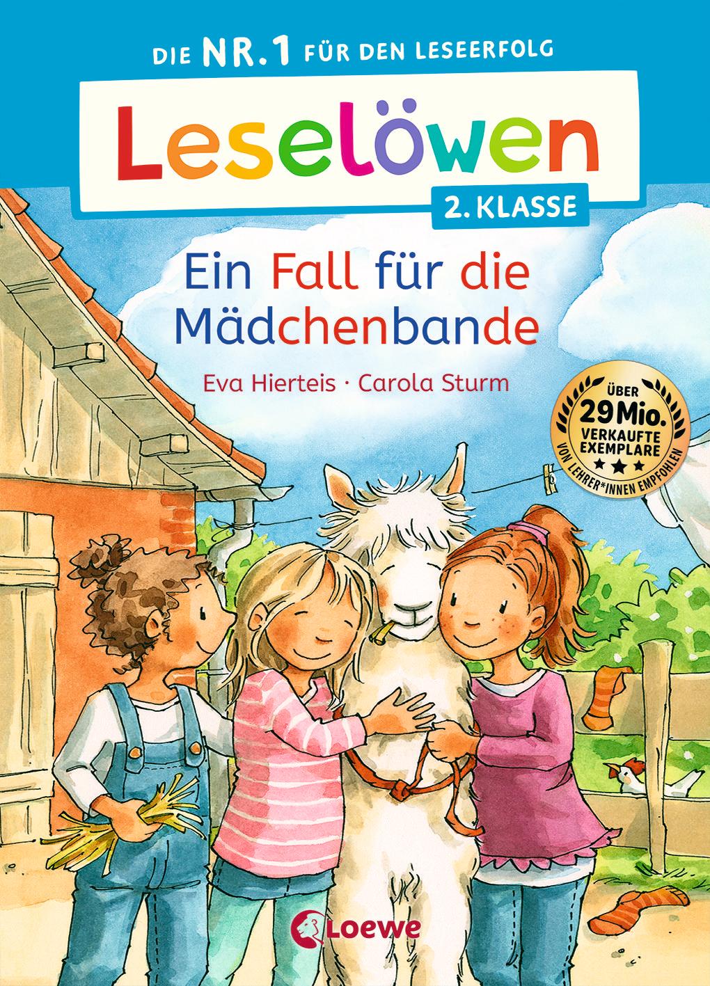 Vorderes Coverbild Leselöwen 2. Klasse - Ein Fall für die Mädchenbande