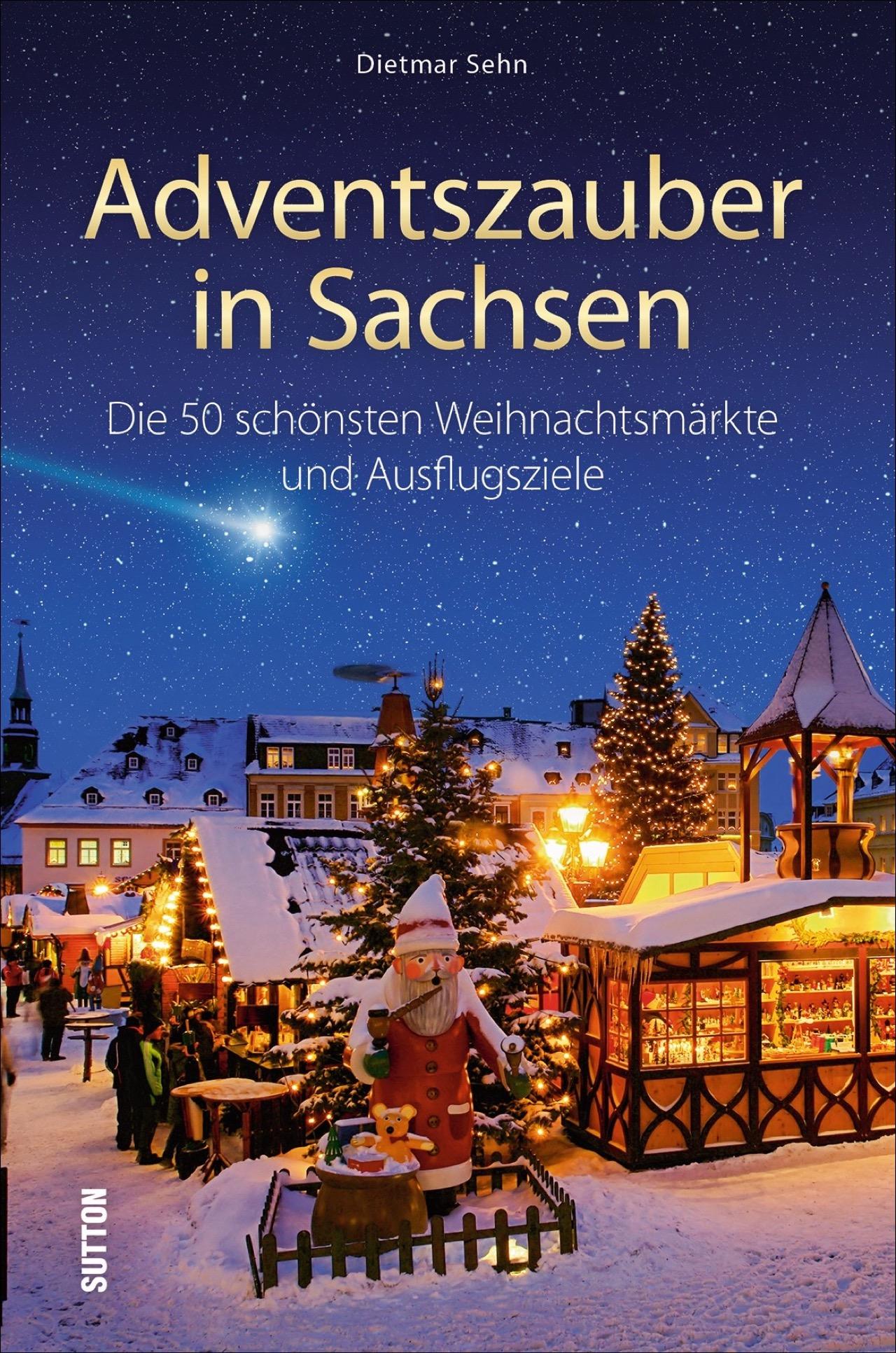 Vorderes Coverbild Adventszauber in Sachsen