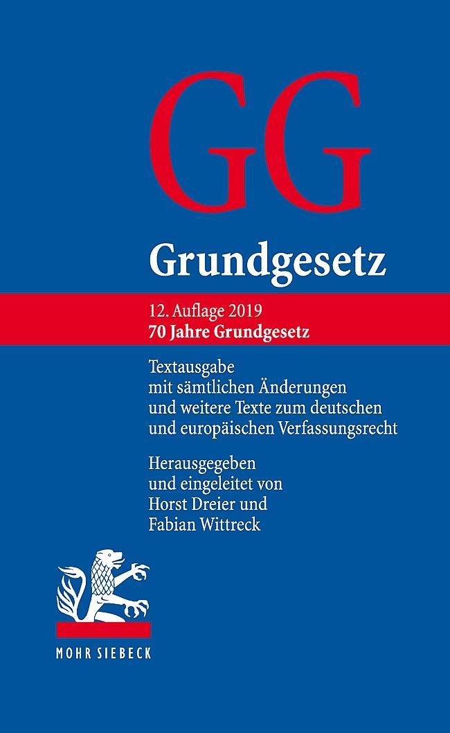 Vorderes Coverbild Grundgesetz