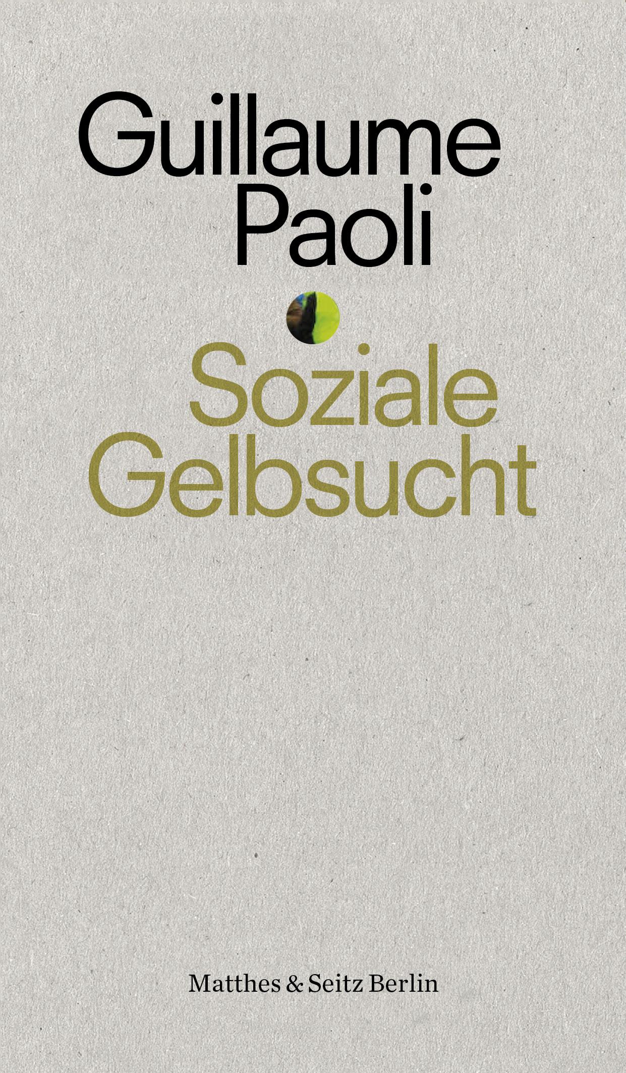 Vorderes Coverbild Soziale Gelbsucht