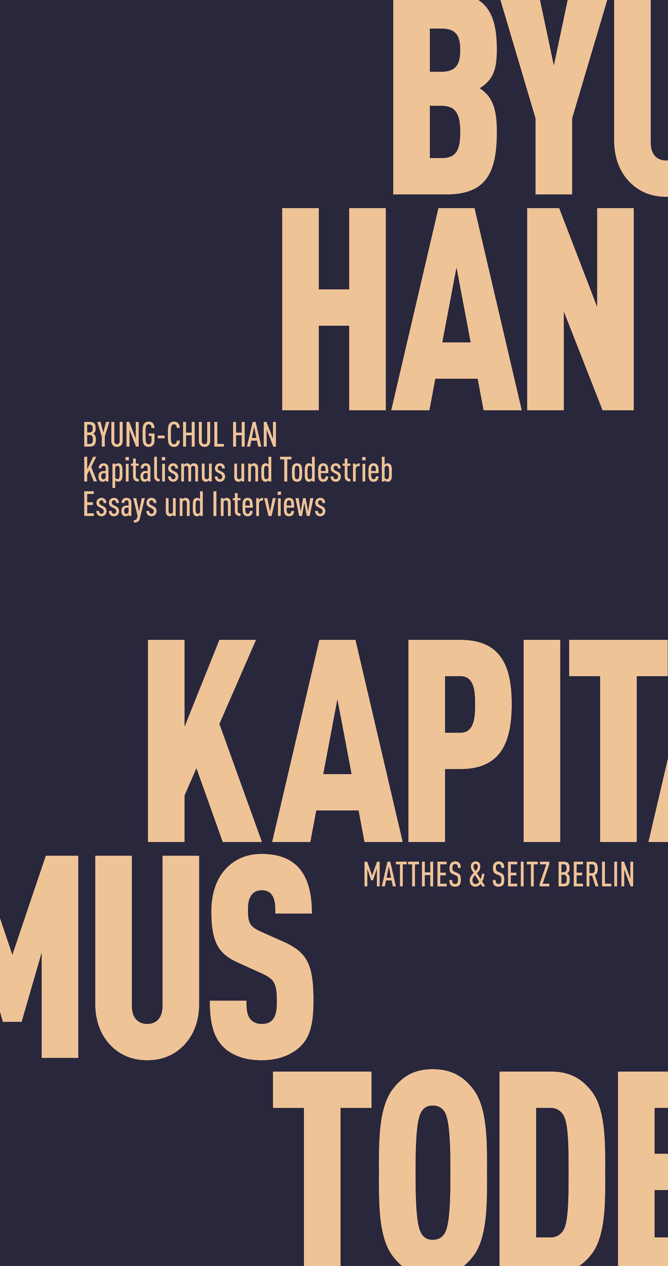 Vorderes Coverbild Kapitalismus und Todestrieb