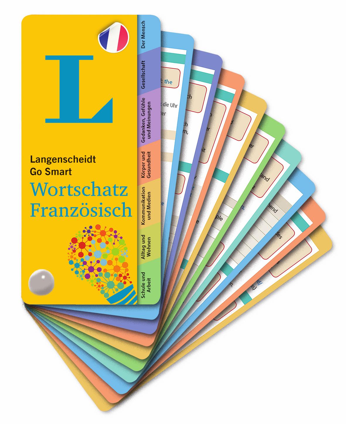Vorderes Coverbild Langenscheidt Go Smart Wortschatz Französisch - Fächer