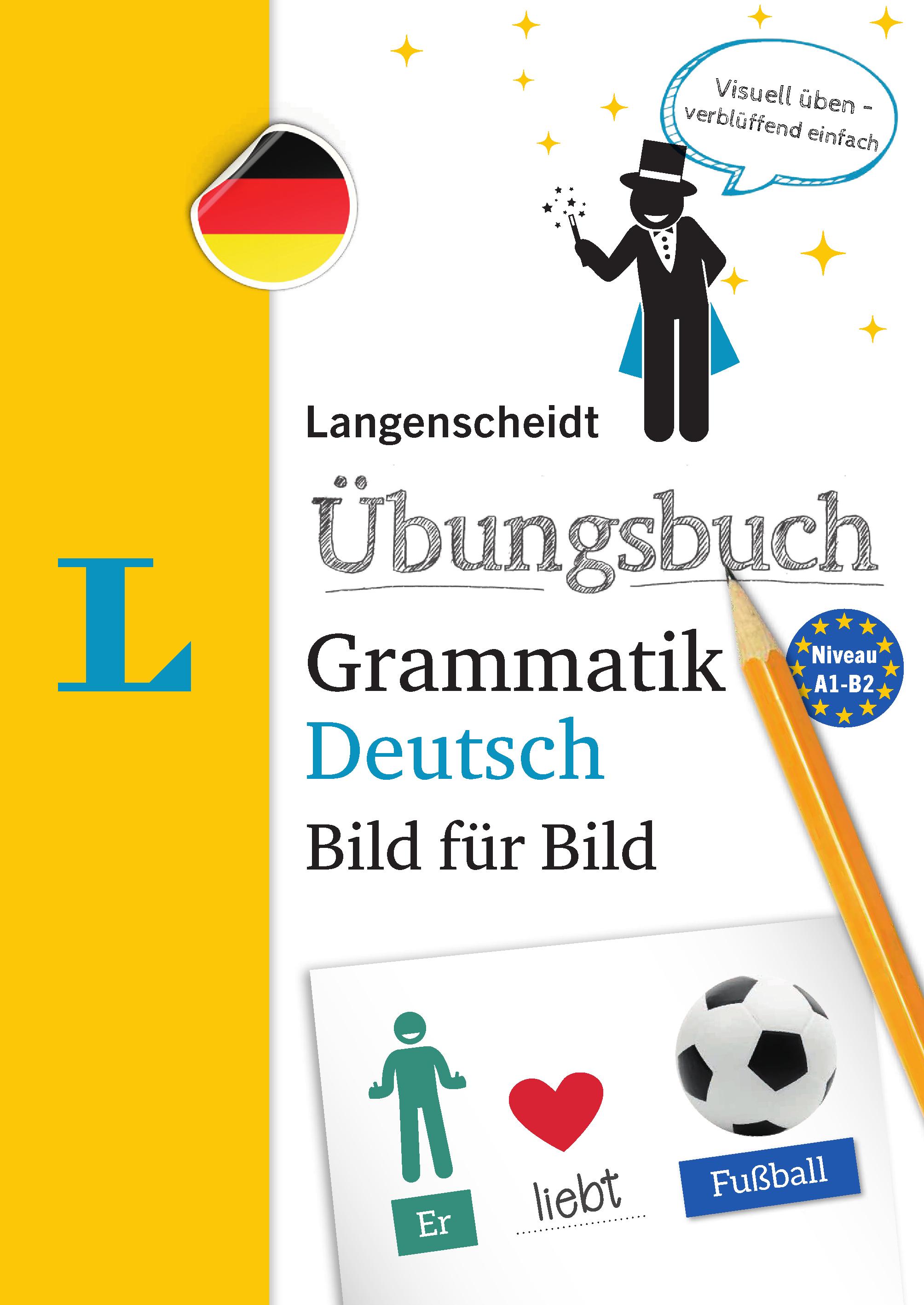 Vorderes Coverbild Langenscheidt Übungsbuch Grammatik Deutsch Bild für Bild - Das visuelle Übungsbuch für den leichten Einstieg