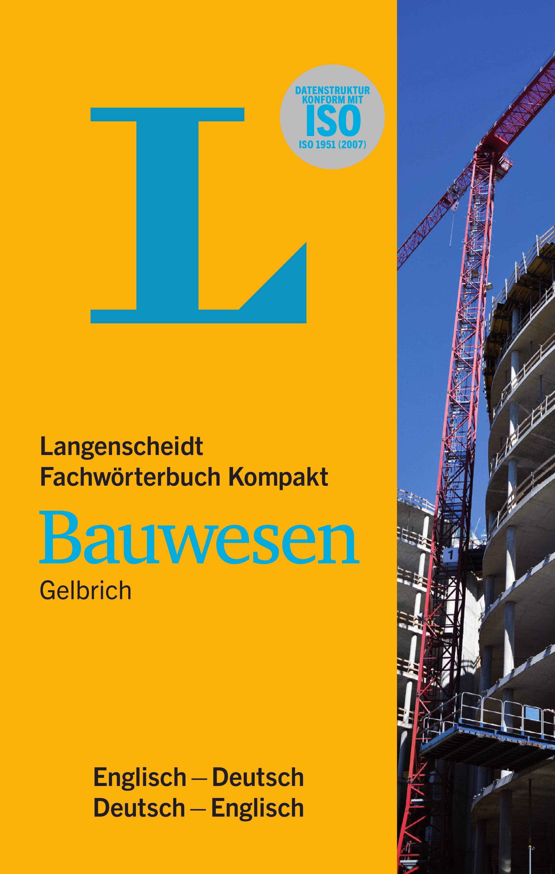 Vorderes Coverbild Langenscheidt Fachwörterbuch Kompakt Bauwesen Englisch