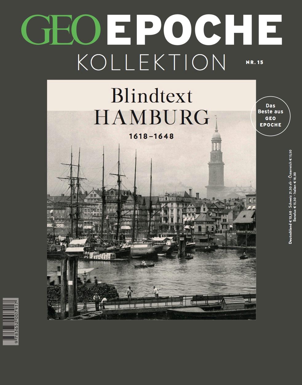 Vorderes Coverbild GEO Epoche Kollektion 15/2019 - Die Geschichte Hamburgs