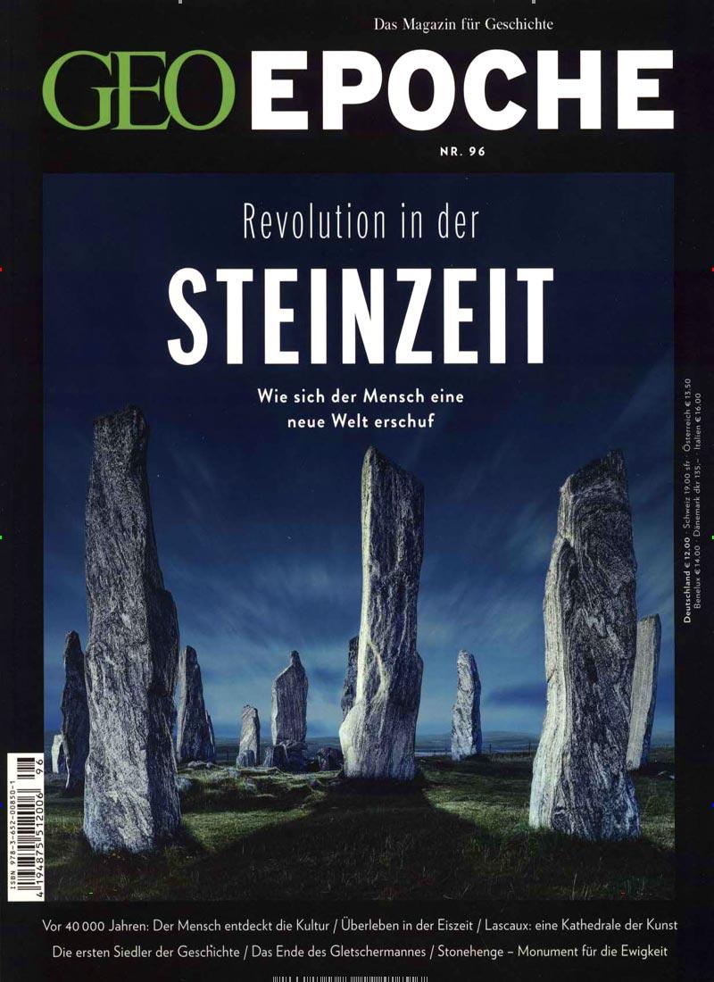 Vorderes Coverbild GEO Epoche 96/2019 - Revolution in der Steinzeit