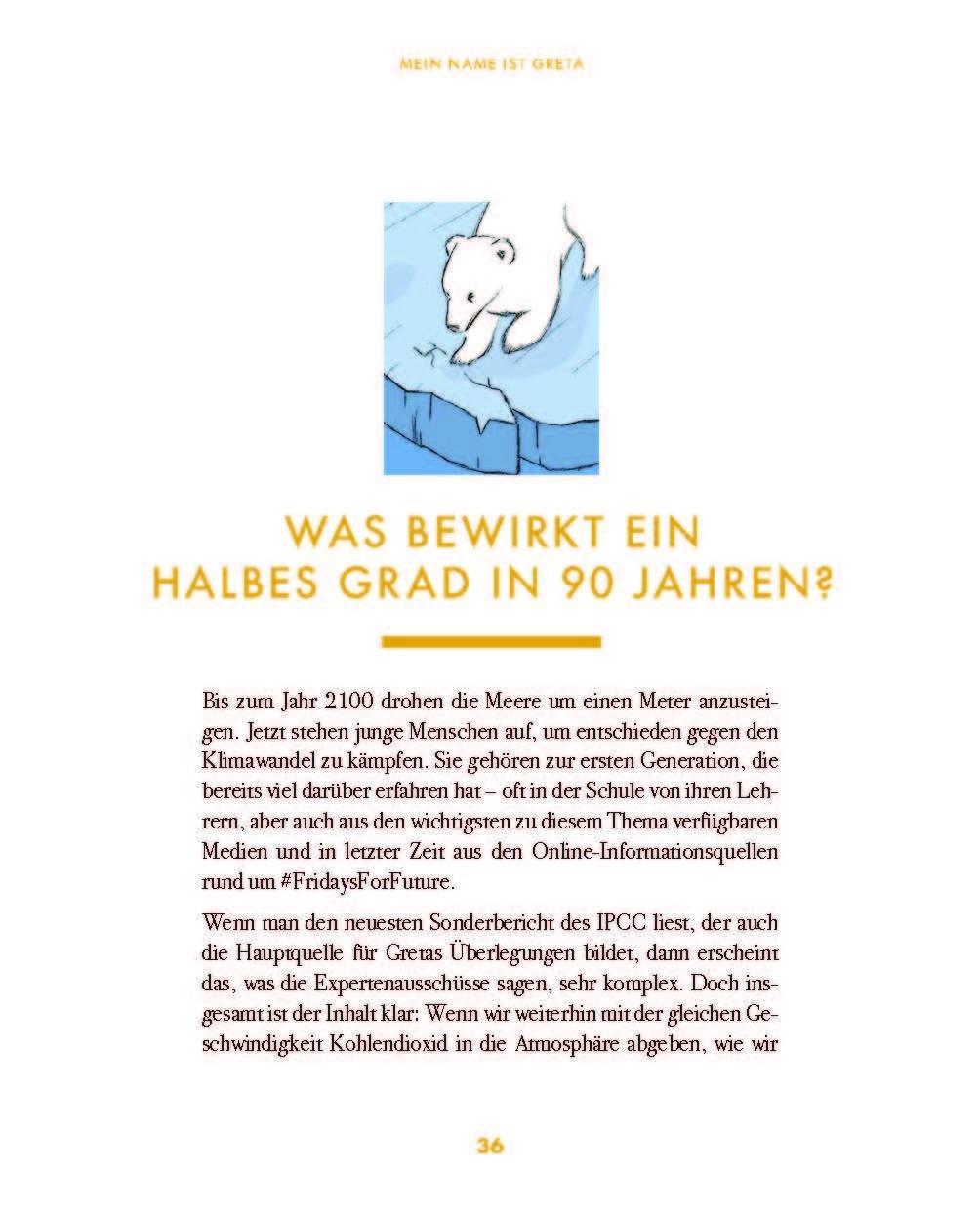 Beispielinhalt (Bild) Mein Name ist Greta