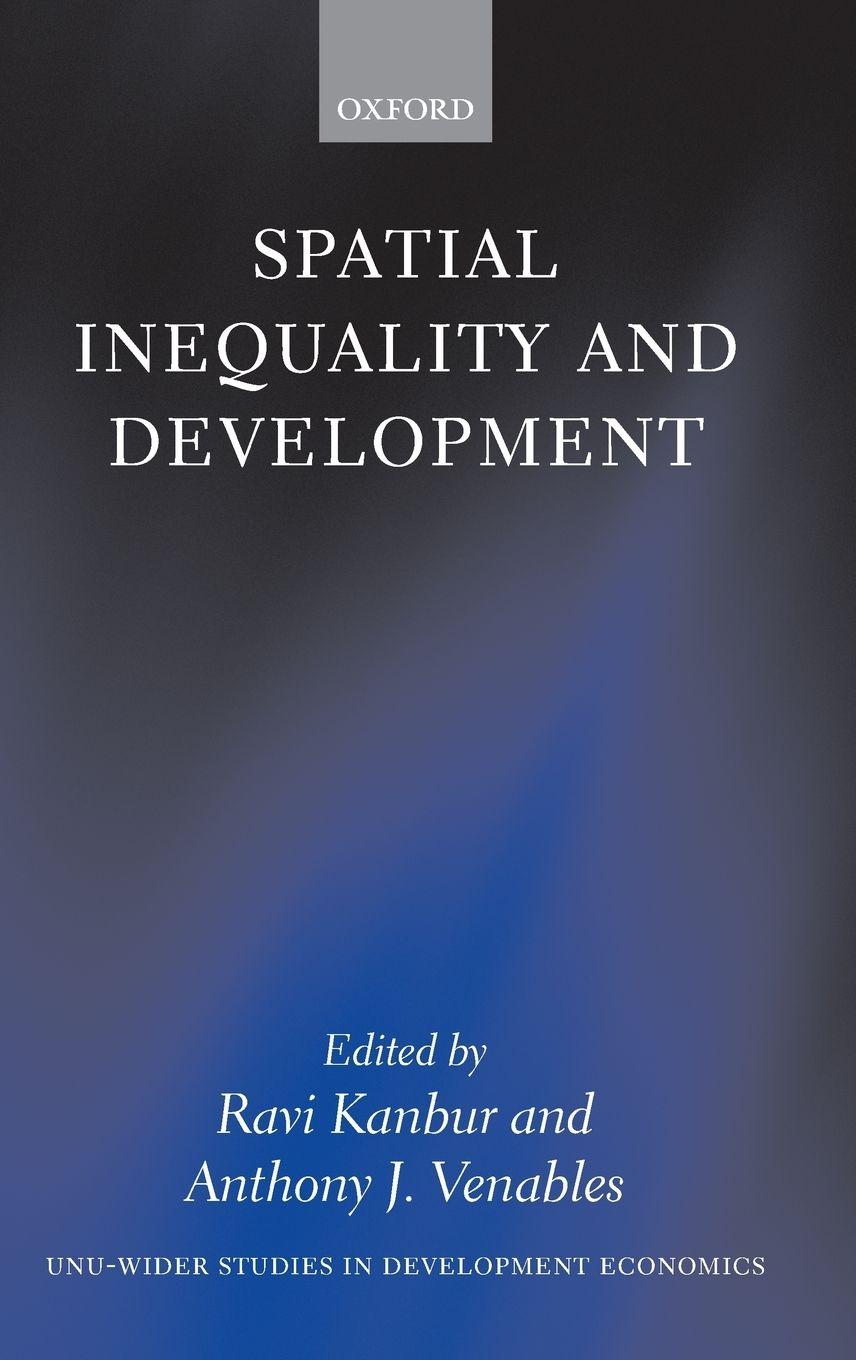 Vorderes Coverbild Spatial Inequality and Development