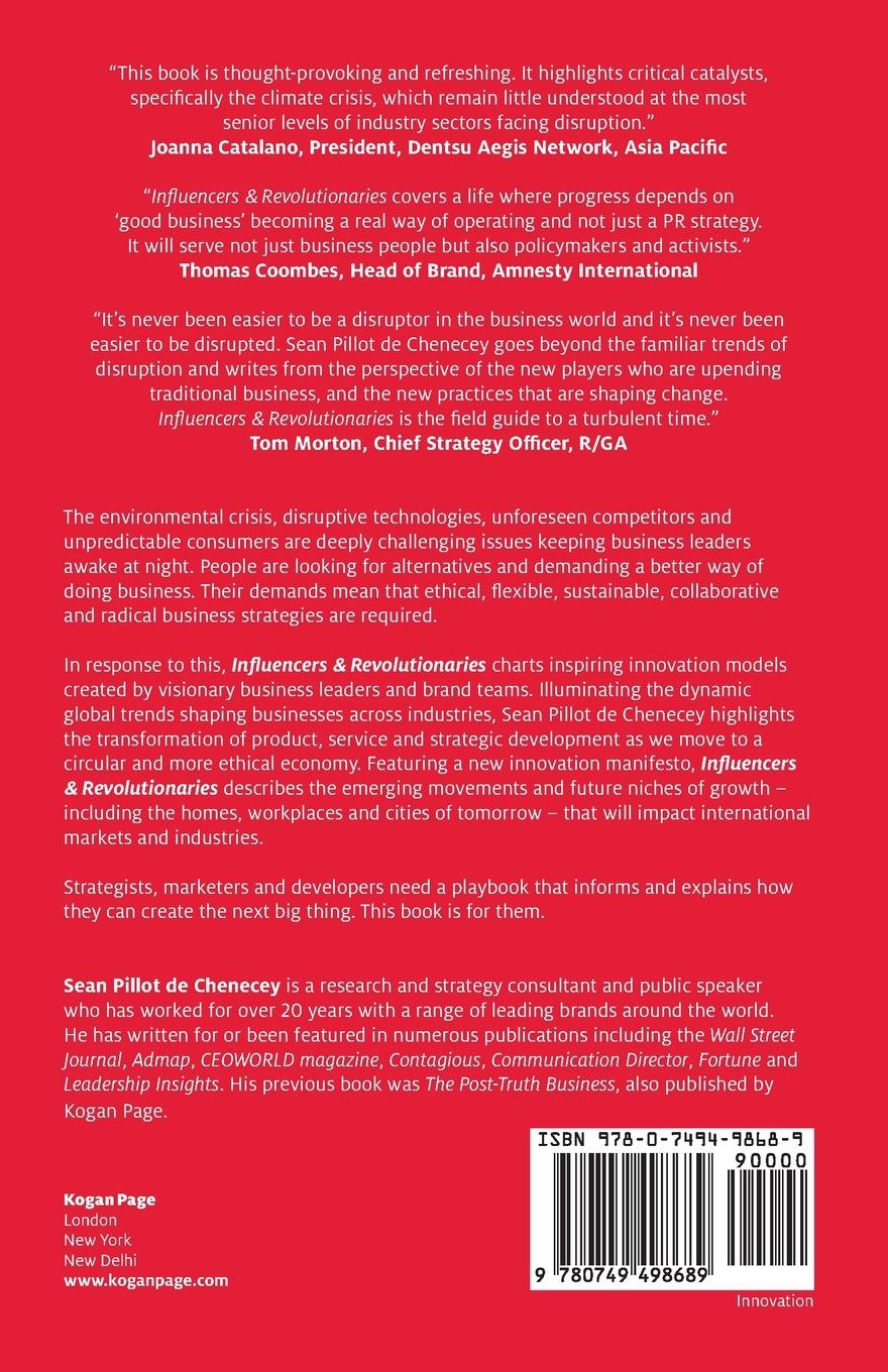 Rückseitencover Influencers and Revolutionaries