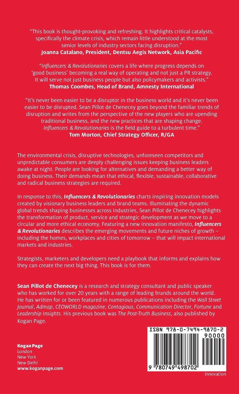 Rückseitencover Influencers and Revolutionaries