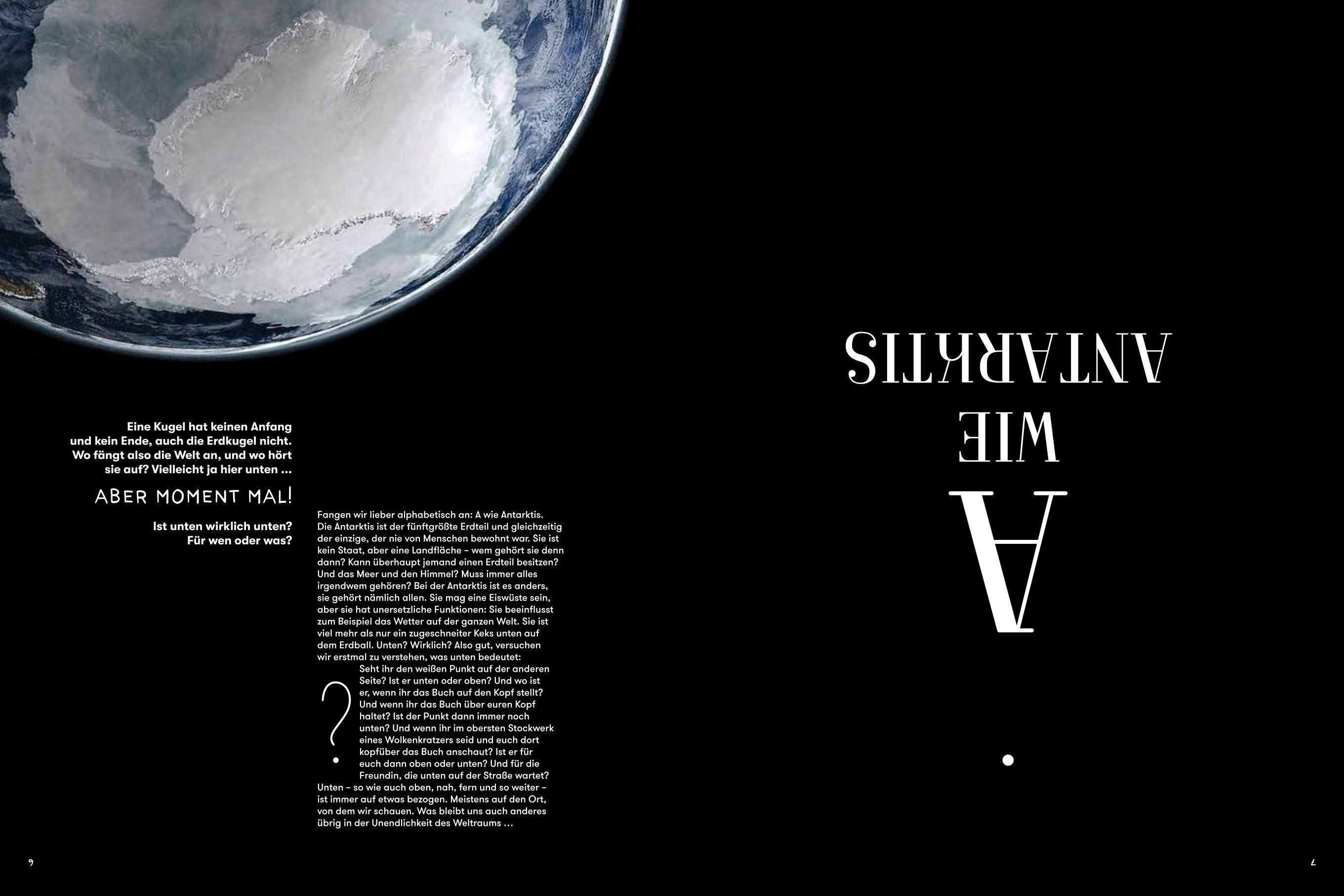 Beispielinhalt (Bild) A wie Antarktis