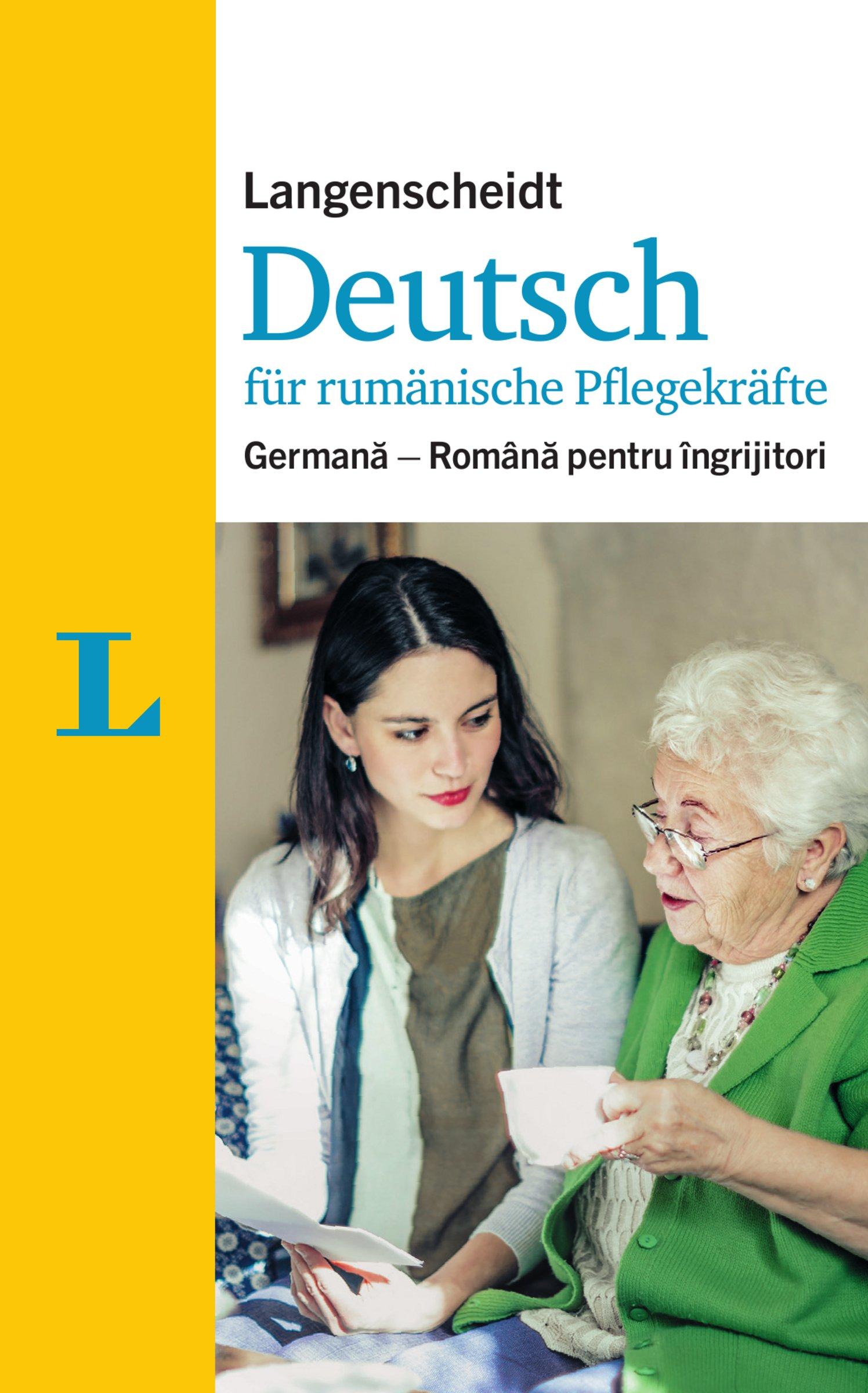 Vorderes Coverbild Langenscheidt Deutsch für rumänische Pflegekräfte - für die Kommunikation im Pflegealltag
