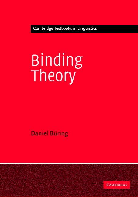 Vorderes Coverbild Binding Theory