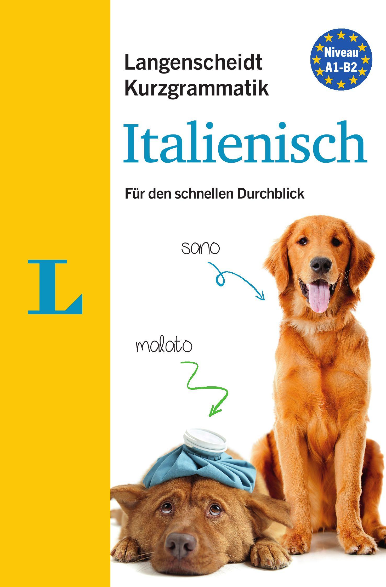 Vorderes Coverbild Langenscheidt Kurzgrammatik Italienisch - Buch mit Download