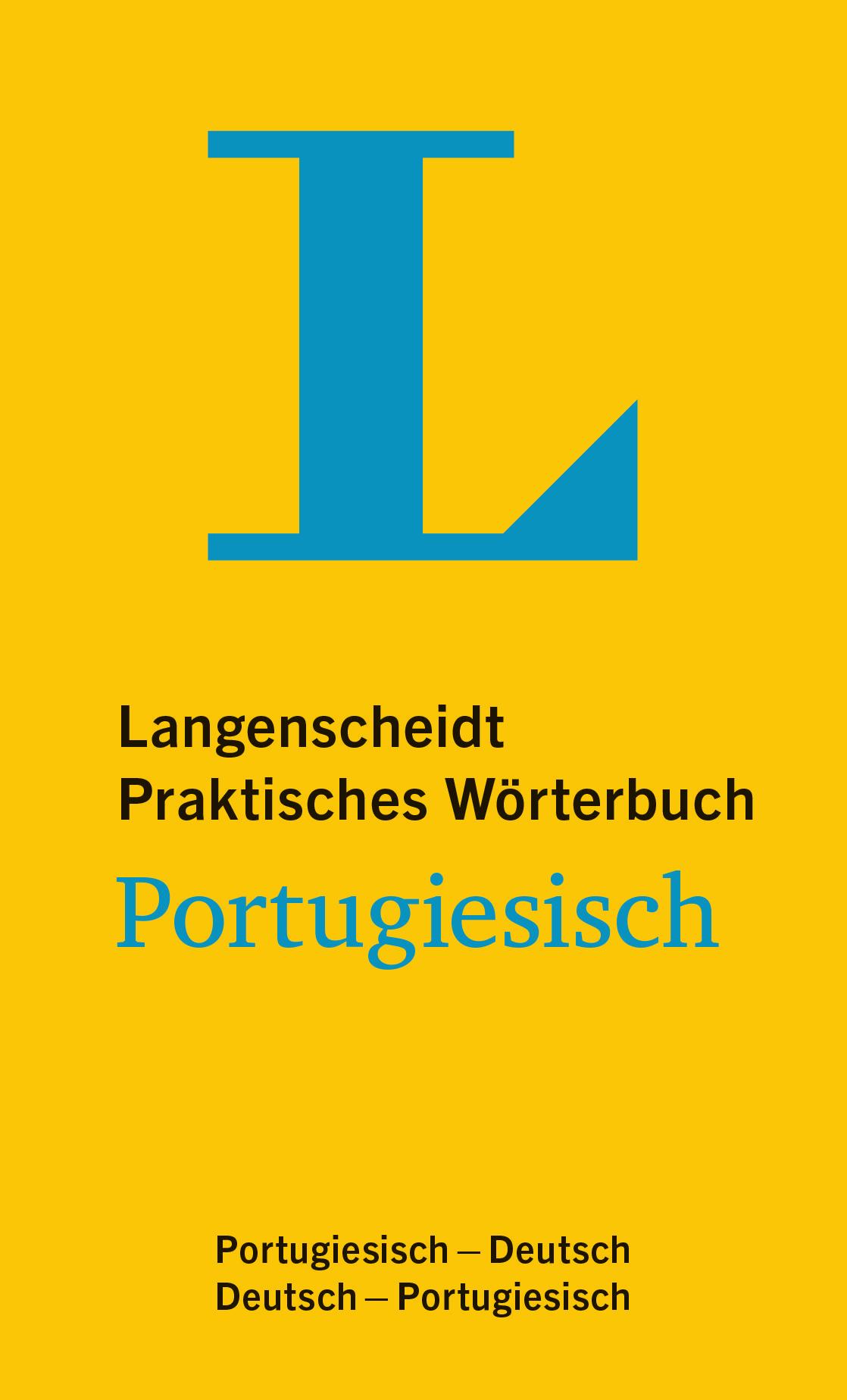Vorderes Coverbild Langenscheidt Praktisches Wörterbuch Portugiesisch - für Alltag und Reise