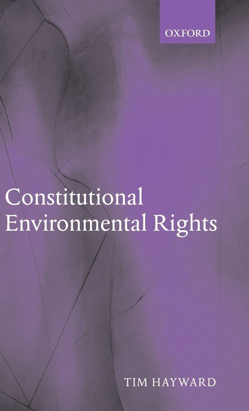 Vorderes Coverbild Constitutional Environmental Rights