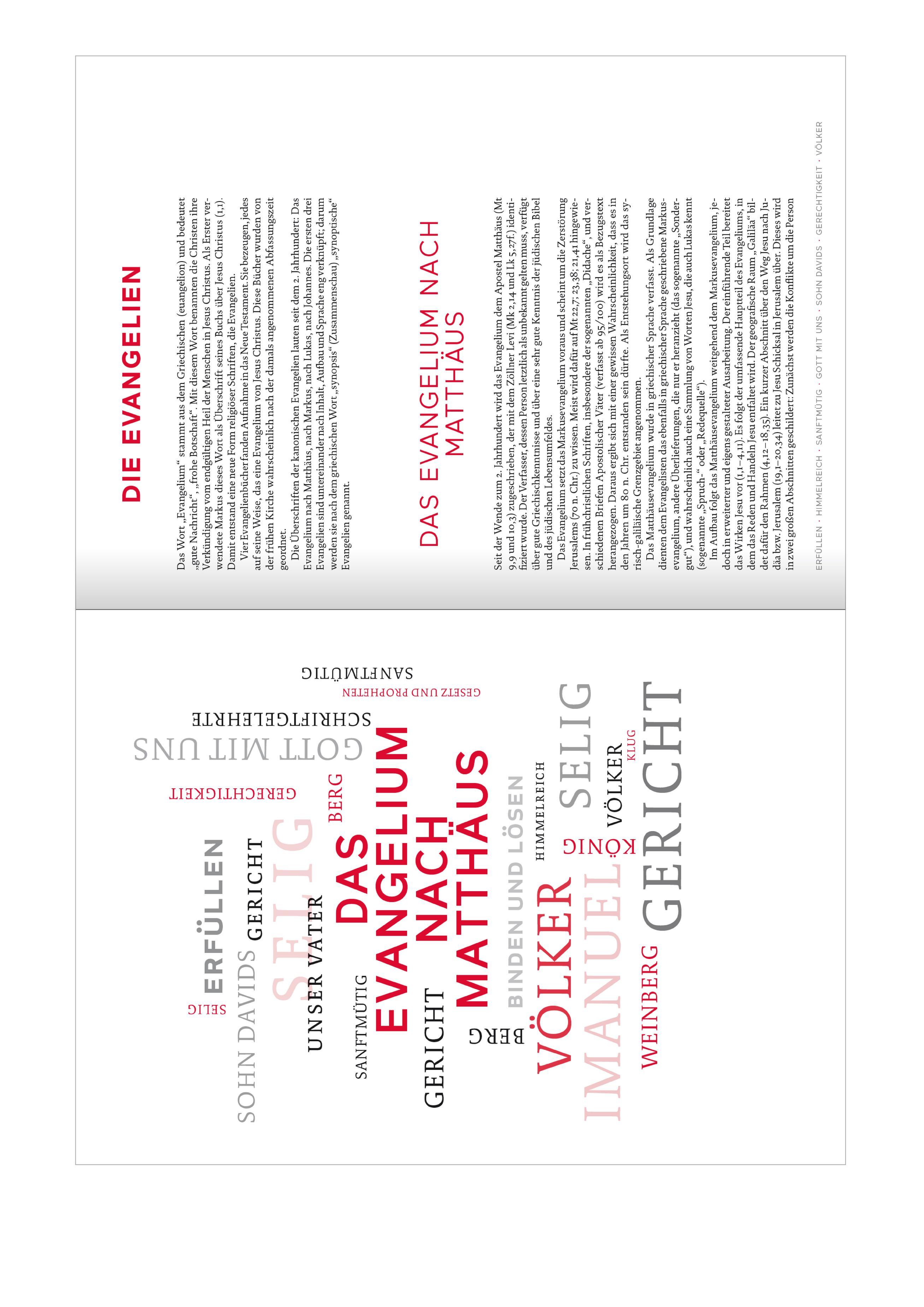 Beispielinhalt (Bild) Lectio divina Neues Testament