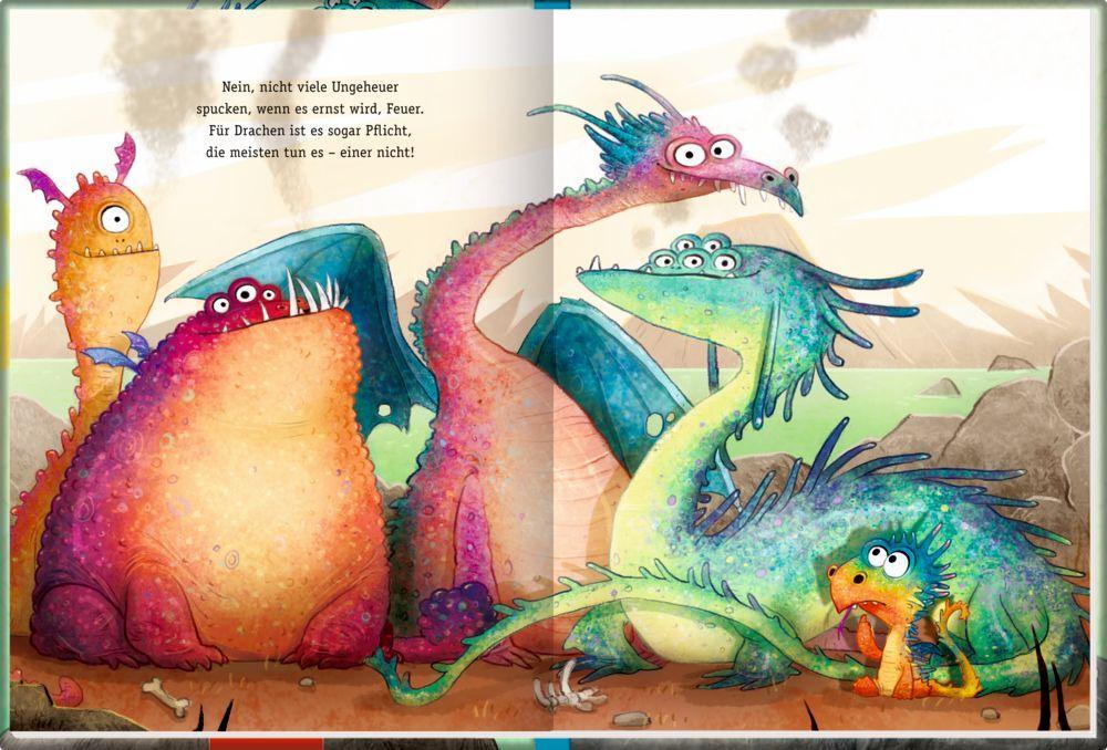 Beispielinhalt (Bild) Furzipups, der Knatterdrache