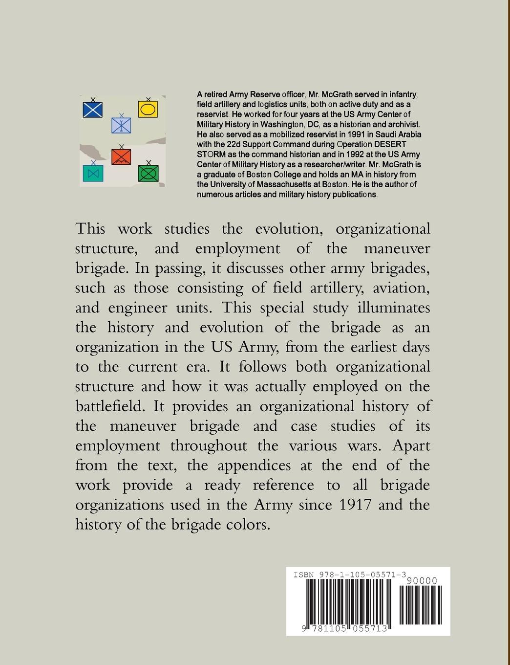 Rückseitencover The Brigade, A History