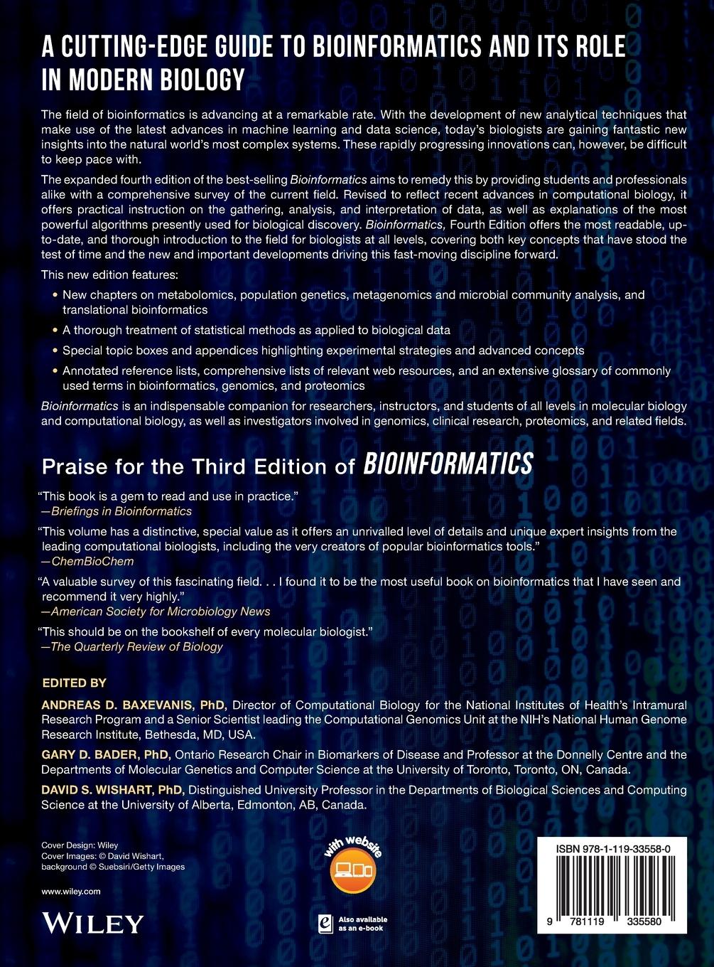 Rückseitencover Bioinformatics