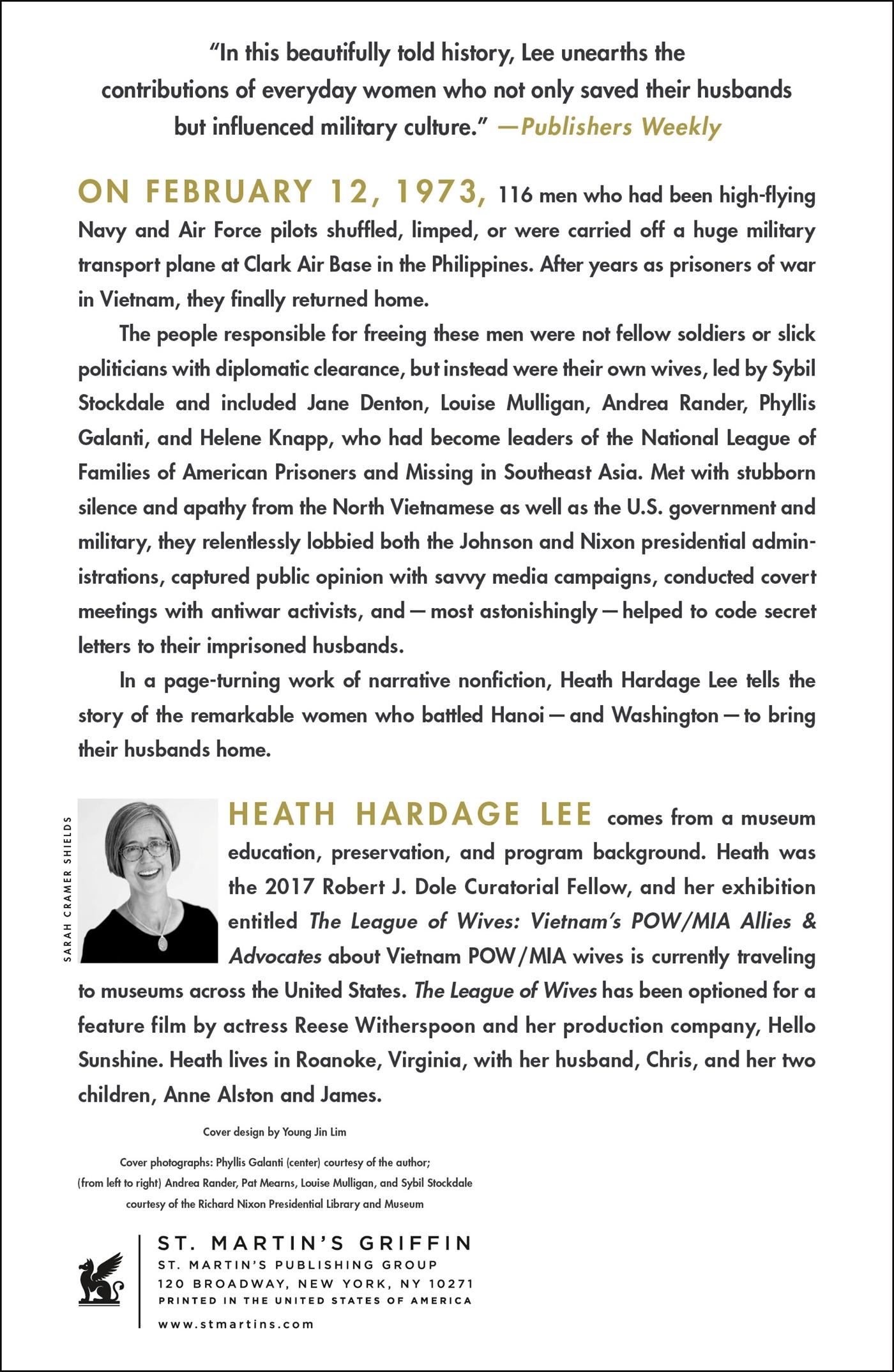 Rückseitencover The League of Wives