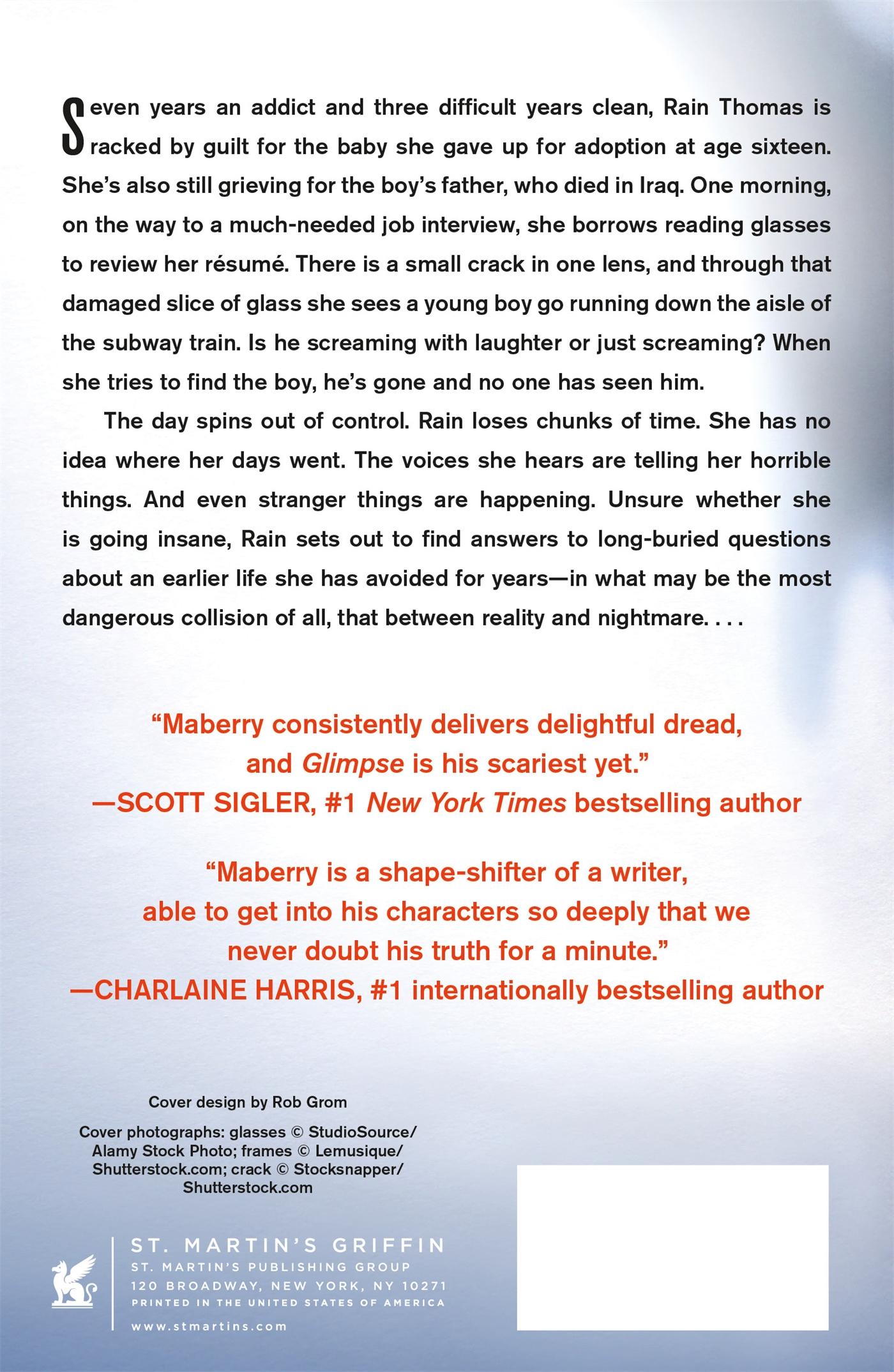 Rückseitencover Glimpse