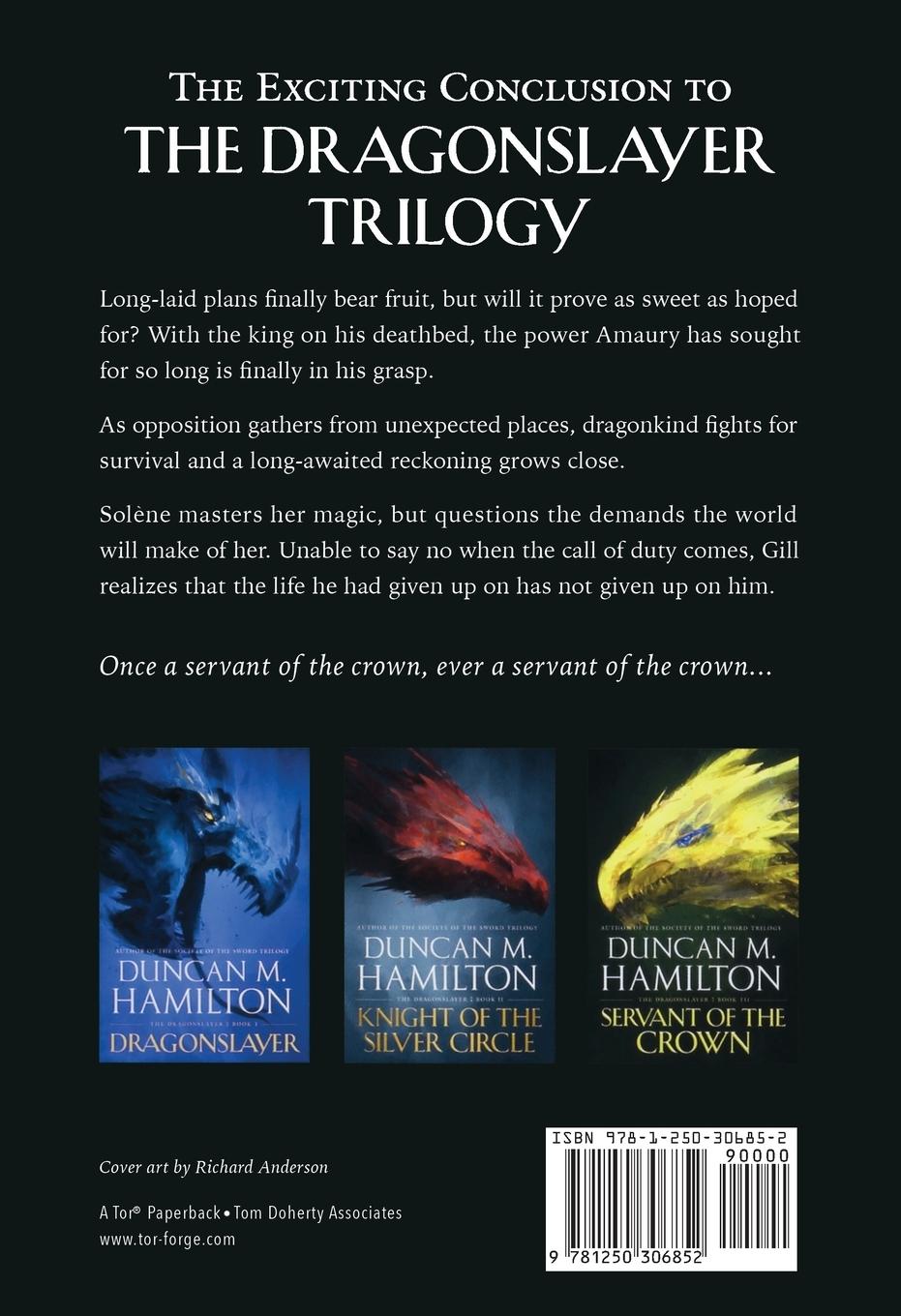 Rückseitencover Servant of the Crown