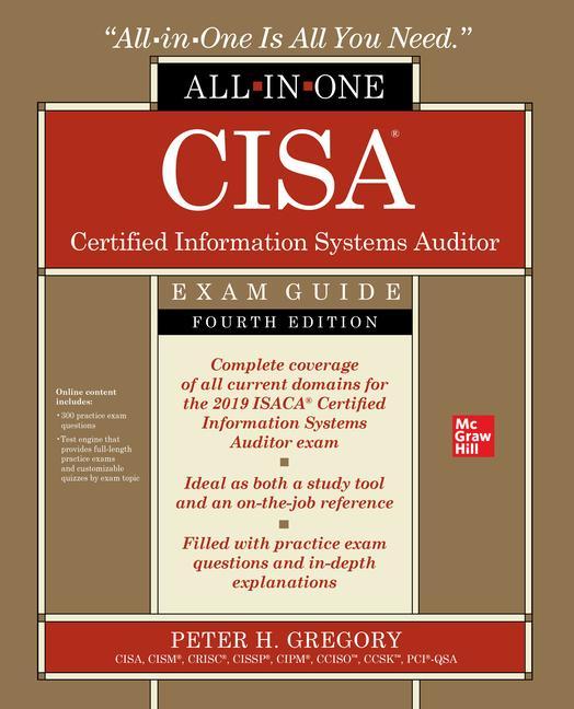 Vorderes Coverbild Cisa Certified Information Systems Auditor All-In-One Exam Guide, Fourth Edition