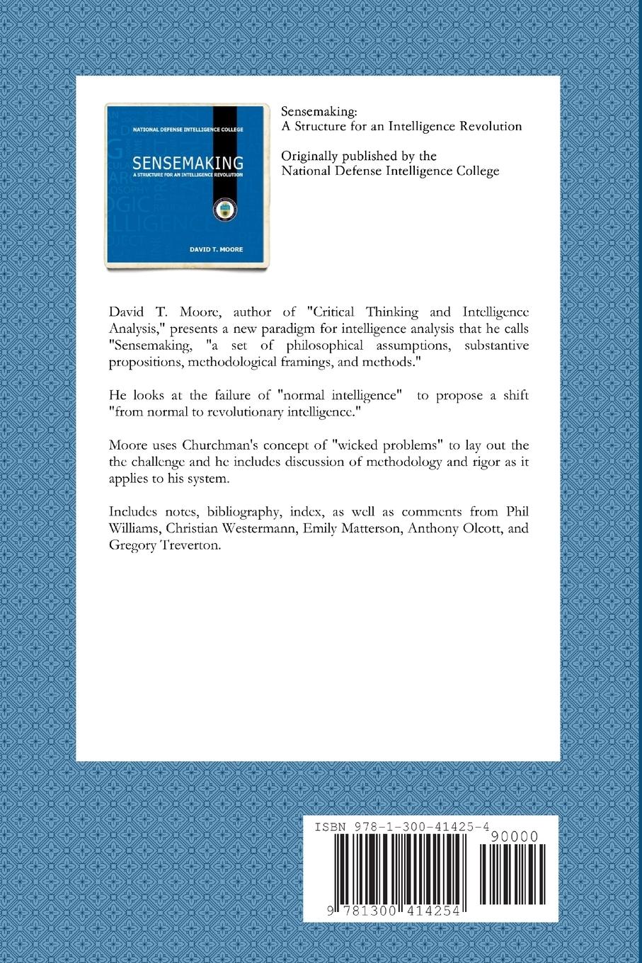 Rückseitencover Sensemaking