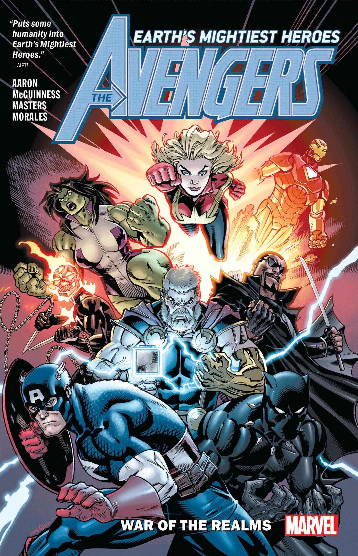 Vorderes Coverbild Avengers by Jason Aaron Vol. 4: War of the Realms
