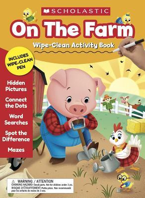 Vorderes Coverbild On the Farm Wipe-Clean Activity Book