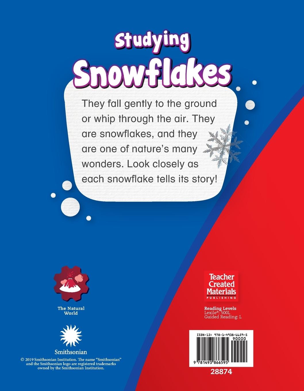 Rückseitencover Studying Snowflakes
