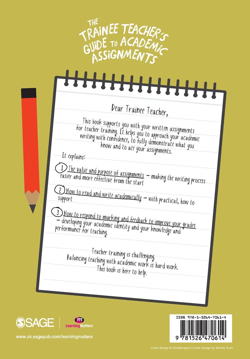 Rückseitencover The Trainee Teacher's Guide to Academic Assignments