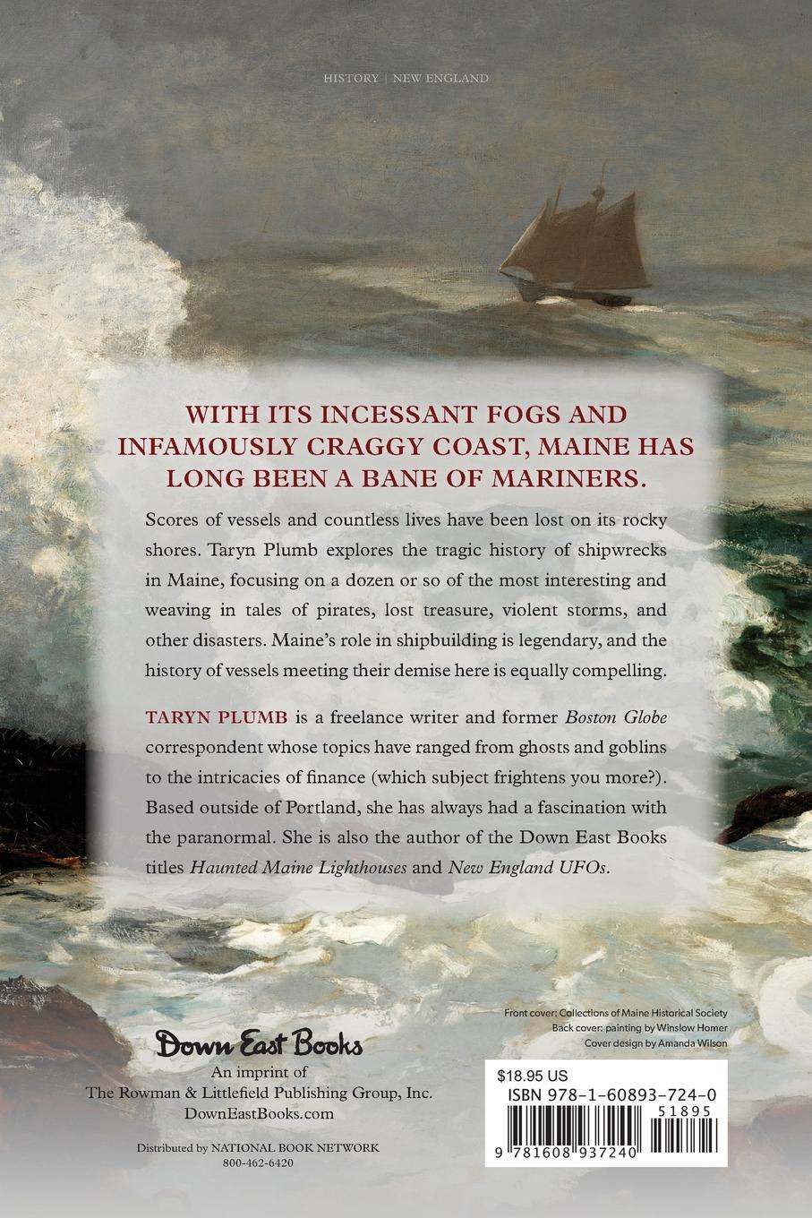 Rückseitencover Shipwrecks and Other Maritime Disasters of the Maine Coast