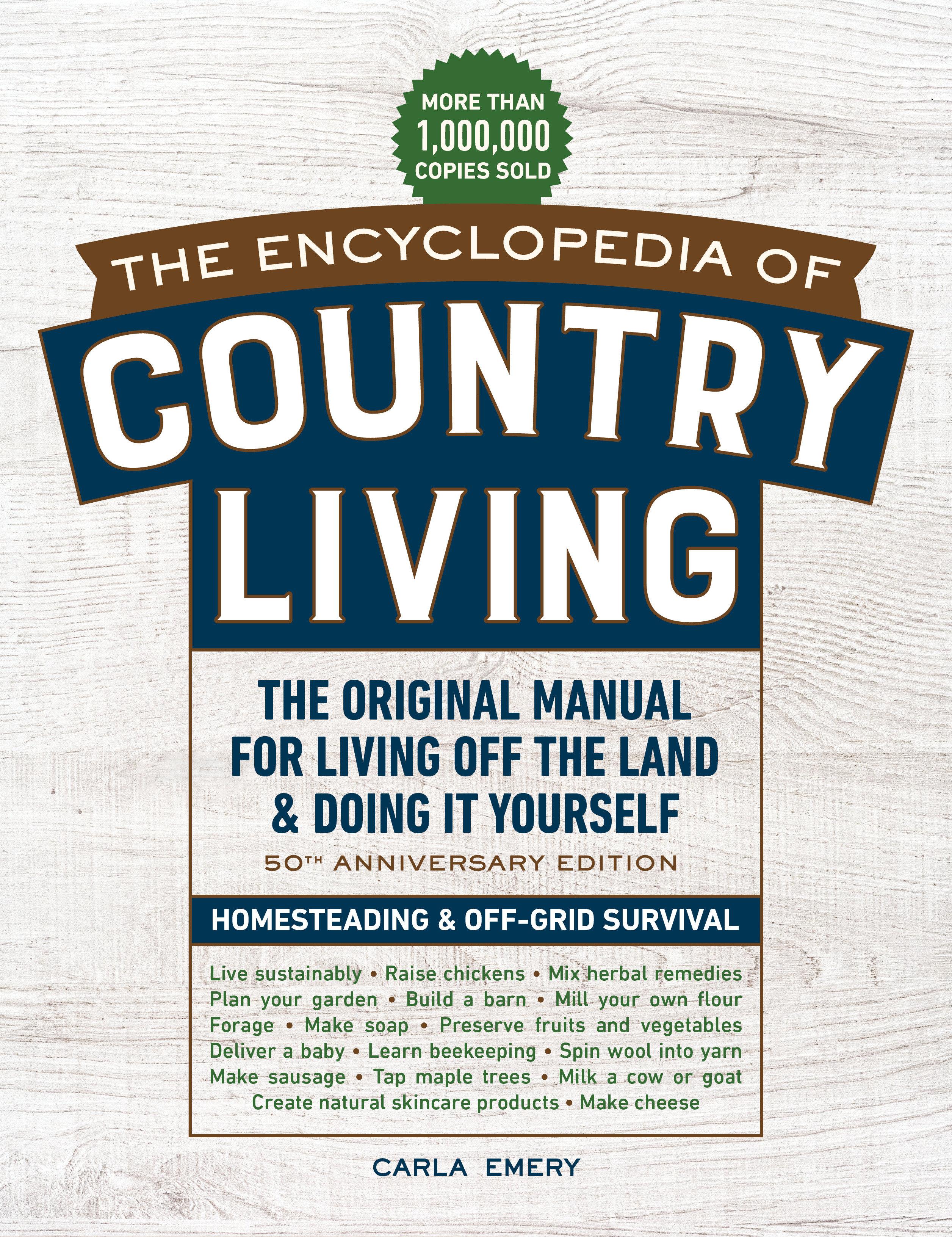 Vorderes Coverbild The Encyclopedia of Country Living, 50th Anniversary Edition