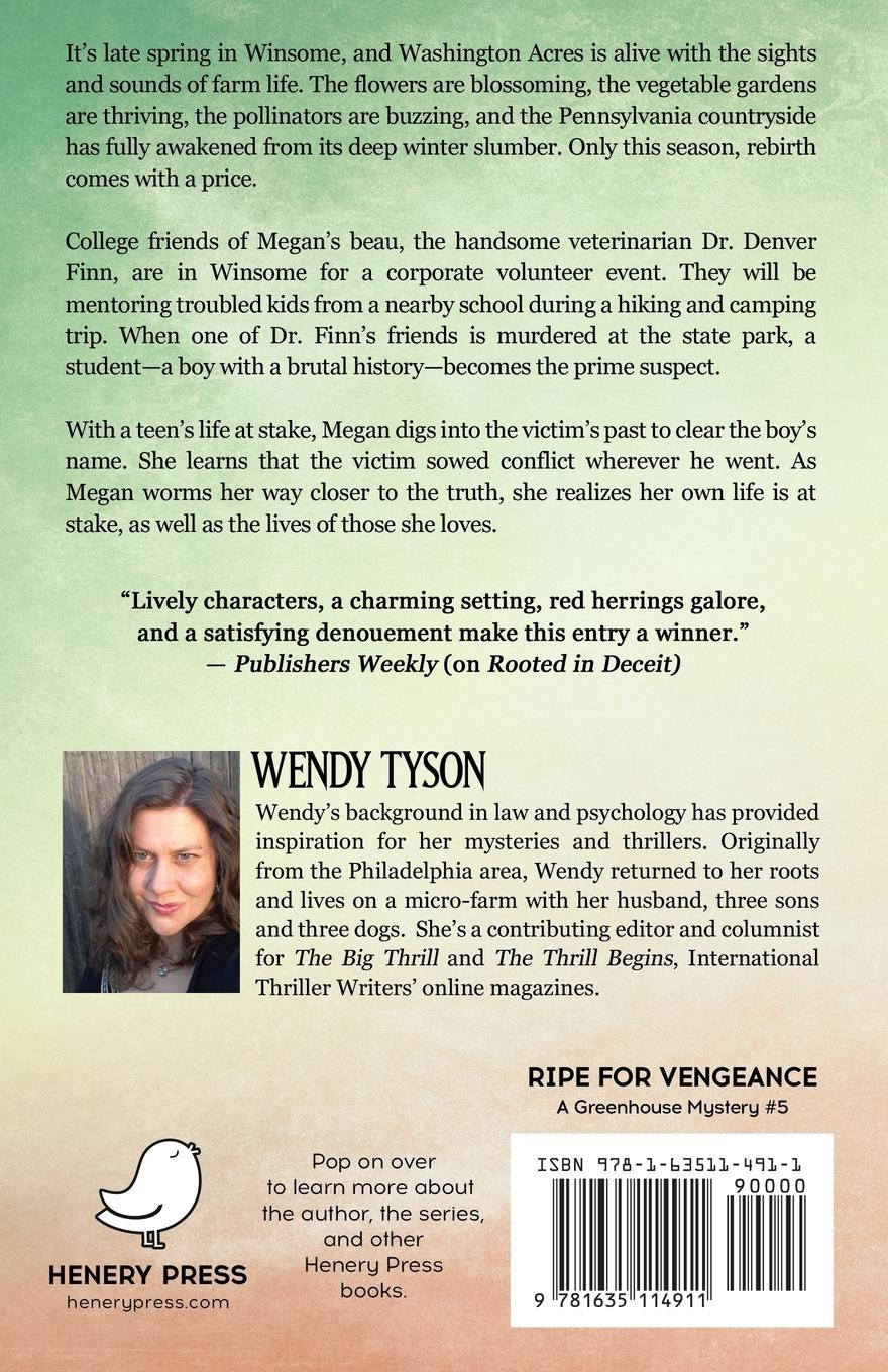 Rückseitencover RIPE FOR VENGEANCE