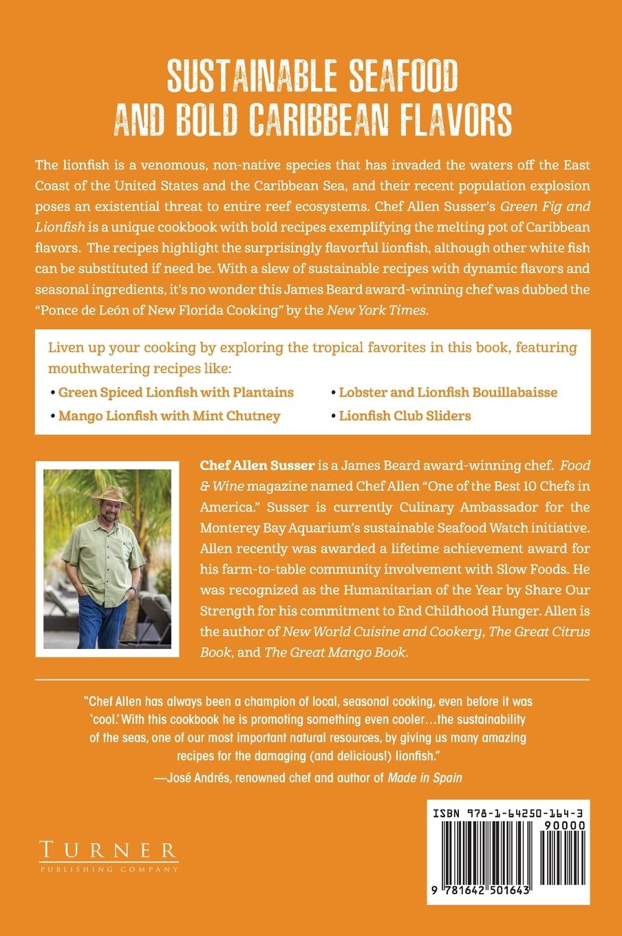 Rückseitencover Green Fig and Lionfish