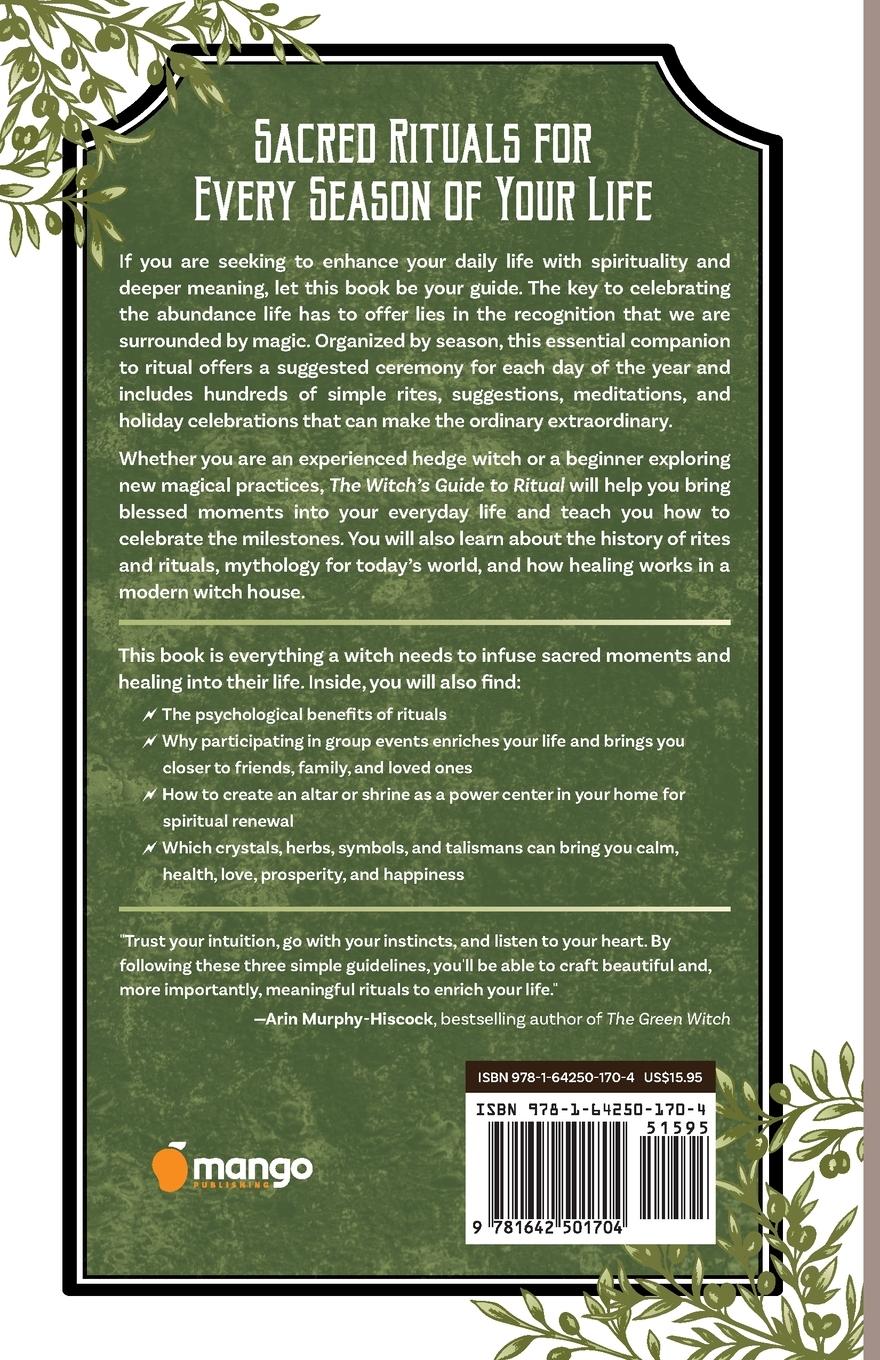 Rückseitencover The Witch's Guide to Ritual