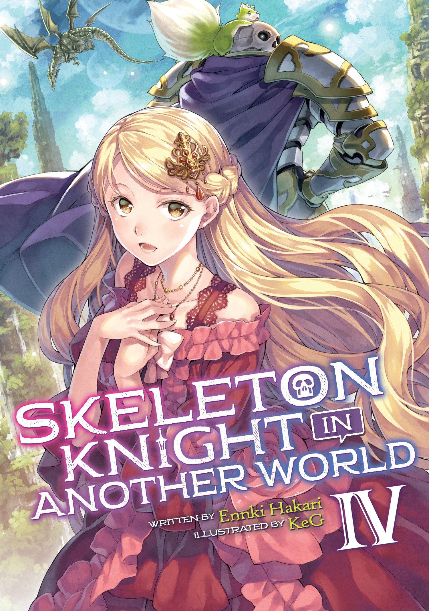 Vorderes Coverbild Skeleton Knight in Another World (Light Novel) Vol. 4