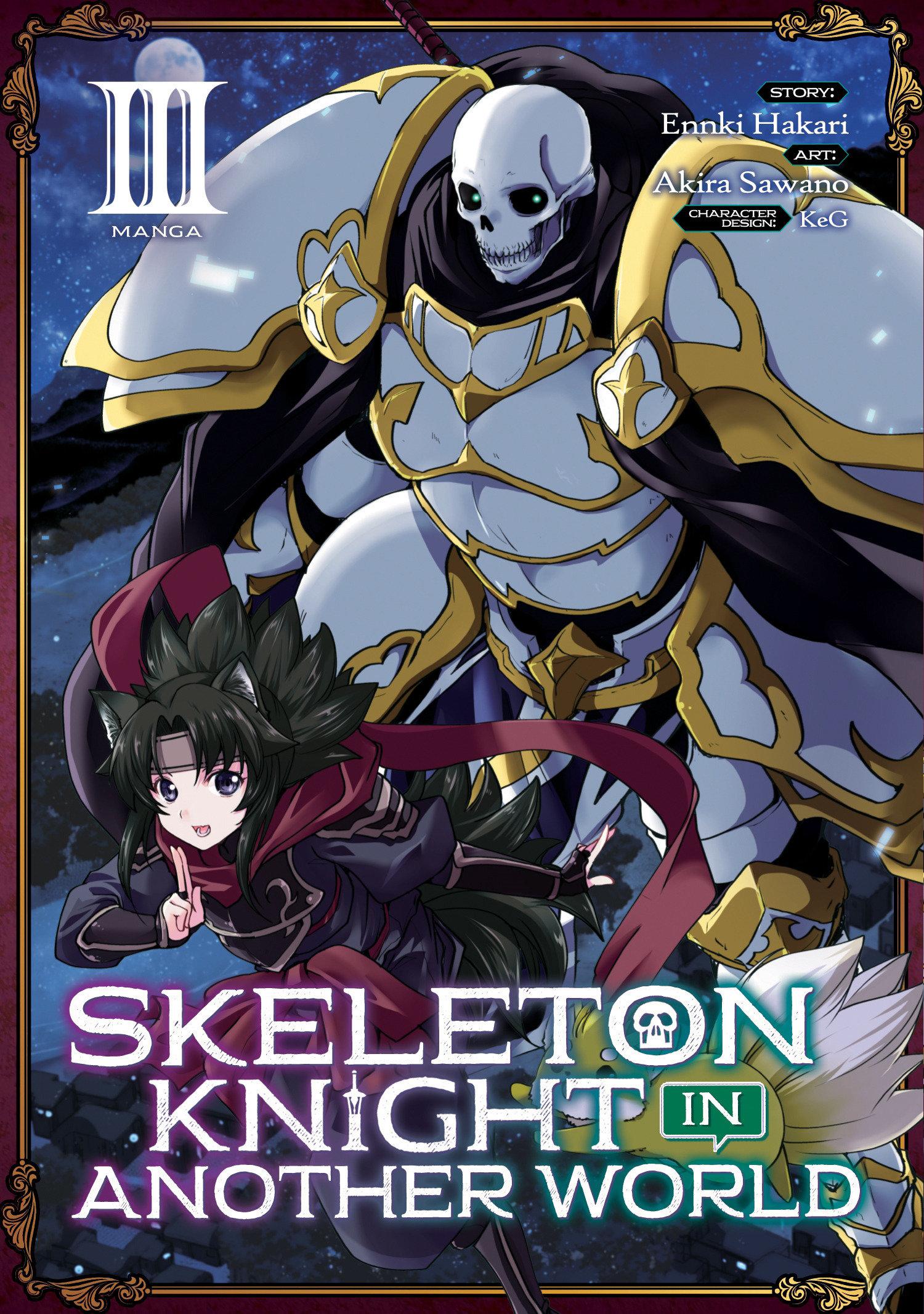 Vorderes Coverbild Skeleton Knight in Another World (Manga) Vol. 3