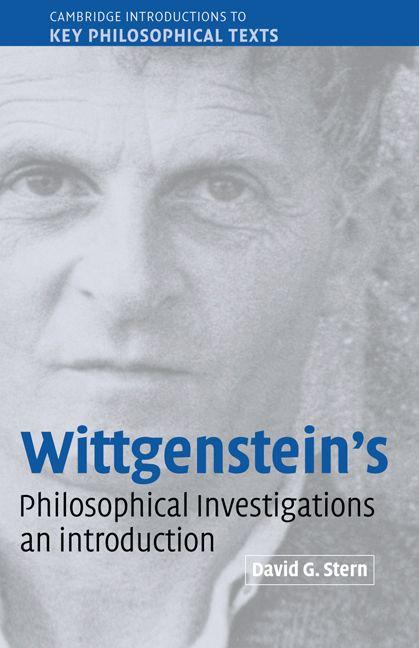 Vorderes Coverbild Wittgenstein's Philosophical Investigations
