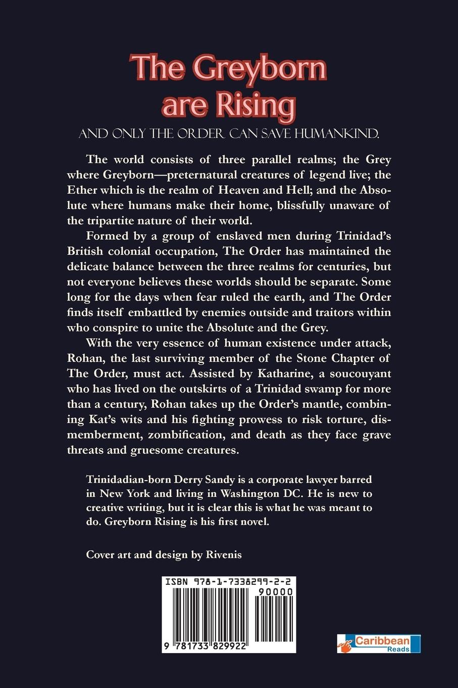 Rückseitencover Greyborn Rising
