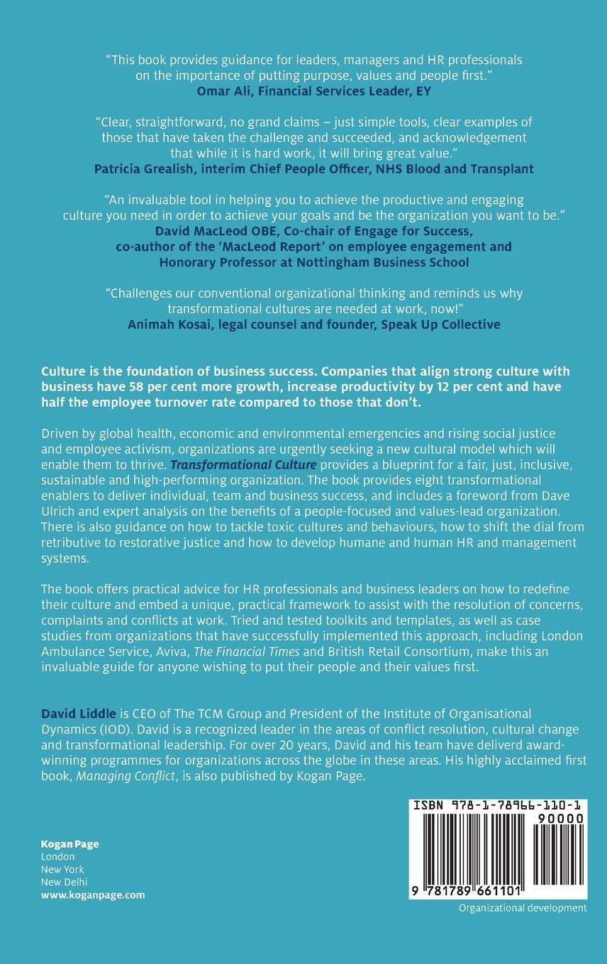 Rückseitencover Transformational Culture