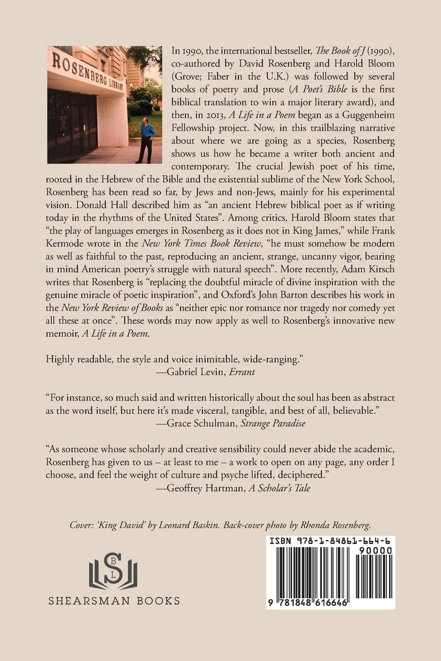 Rückseitencover A Life in a Poem