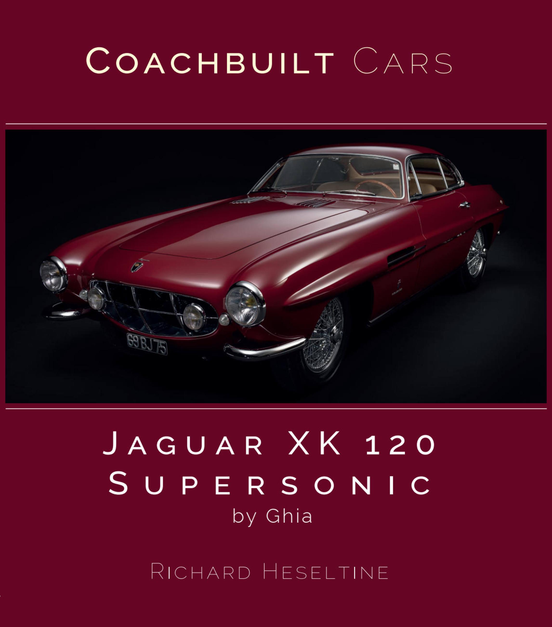 Vorderes Coverbild Jaguar XK120 Supersonic by Ghia
